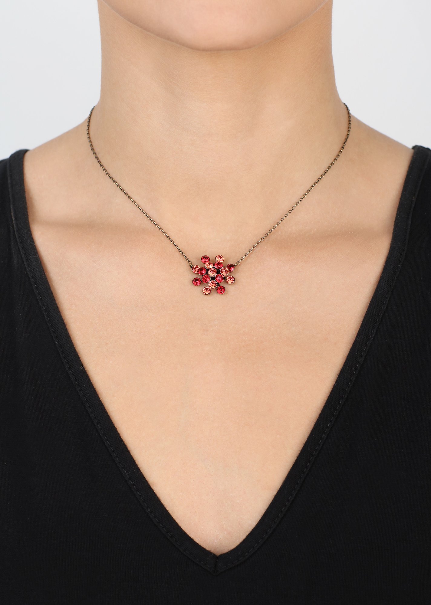 image for Necklace Pendant Magic Fireball Coralline / Pink  Classic Size (21mm Ø)