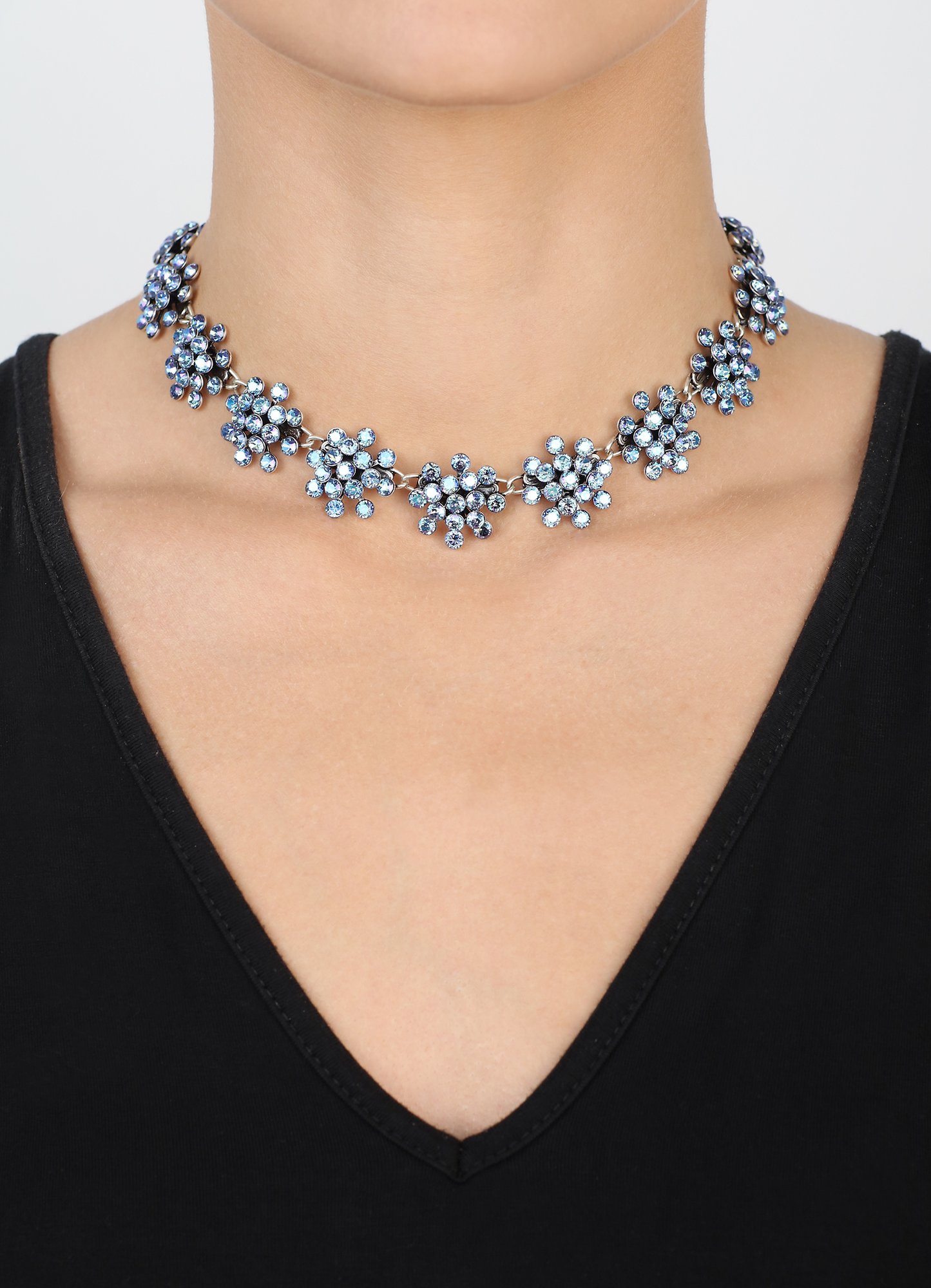 Bild für Halskette Collier Magic Fireball Blau / Lila  Classic Size (21mm Ø)