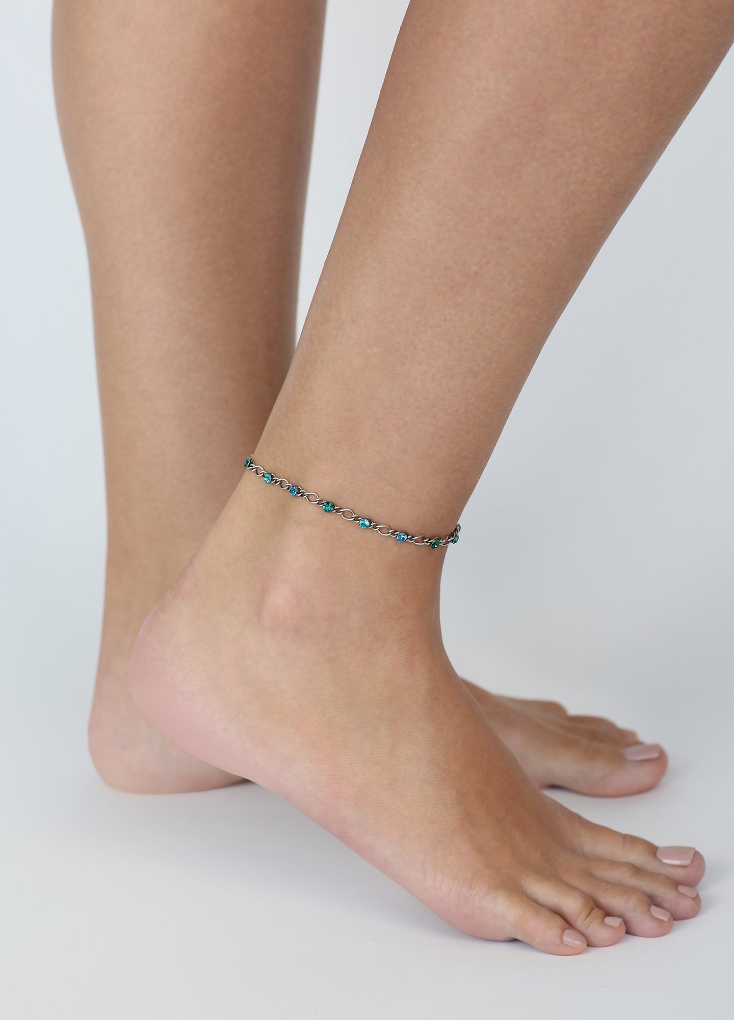 image for Anklet Magic Fireball Blue / Green  Classic Size (21mm Ø)