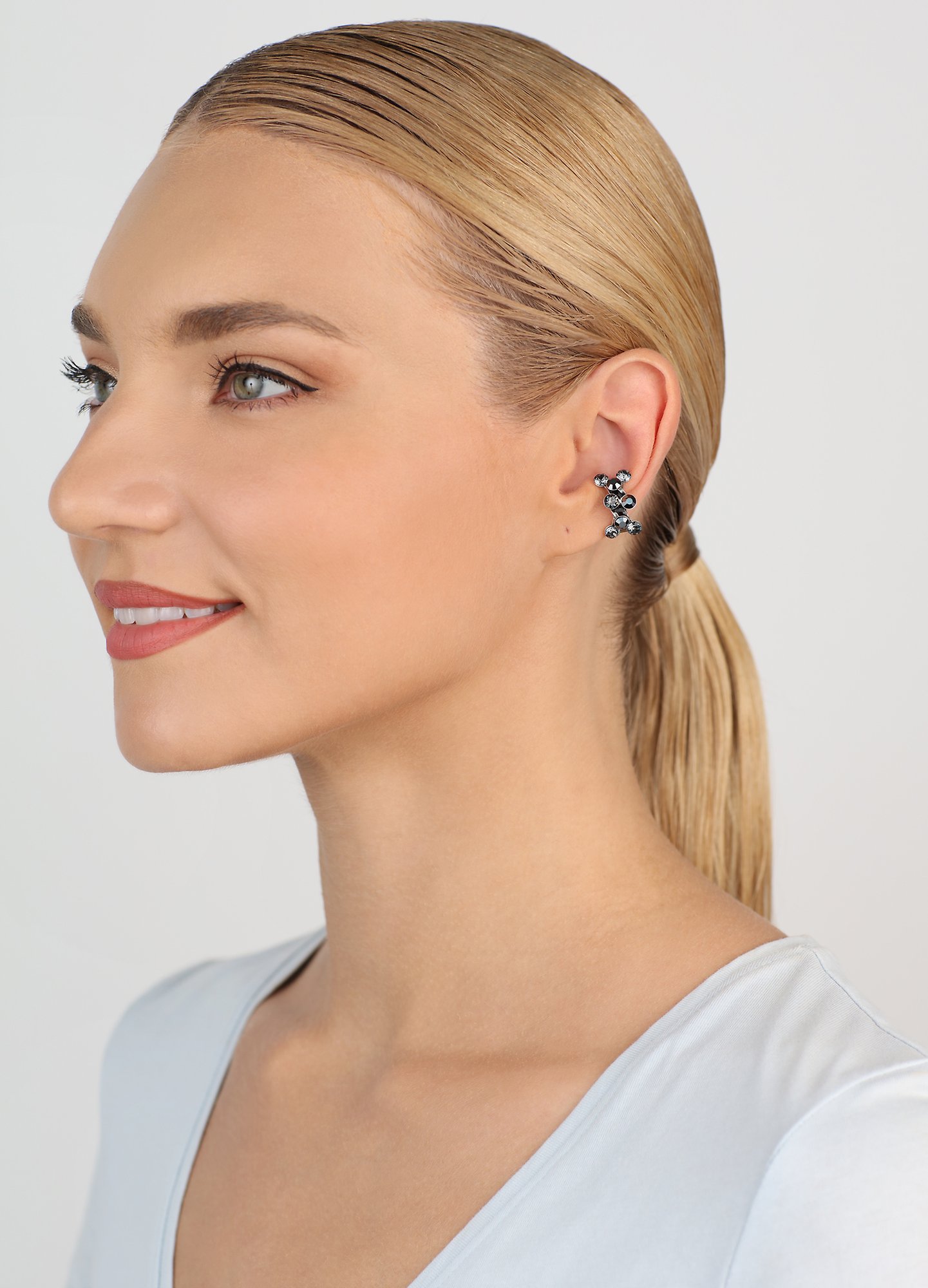 Bild für Ohrklemme Magic Fireball Schwarz  Classic Size (21mm Ø)