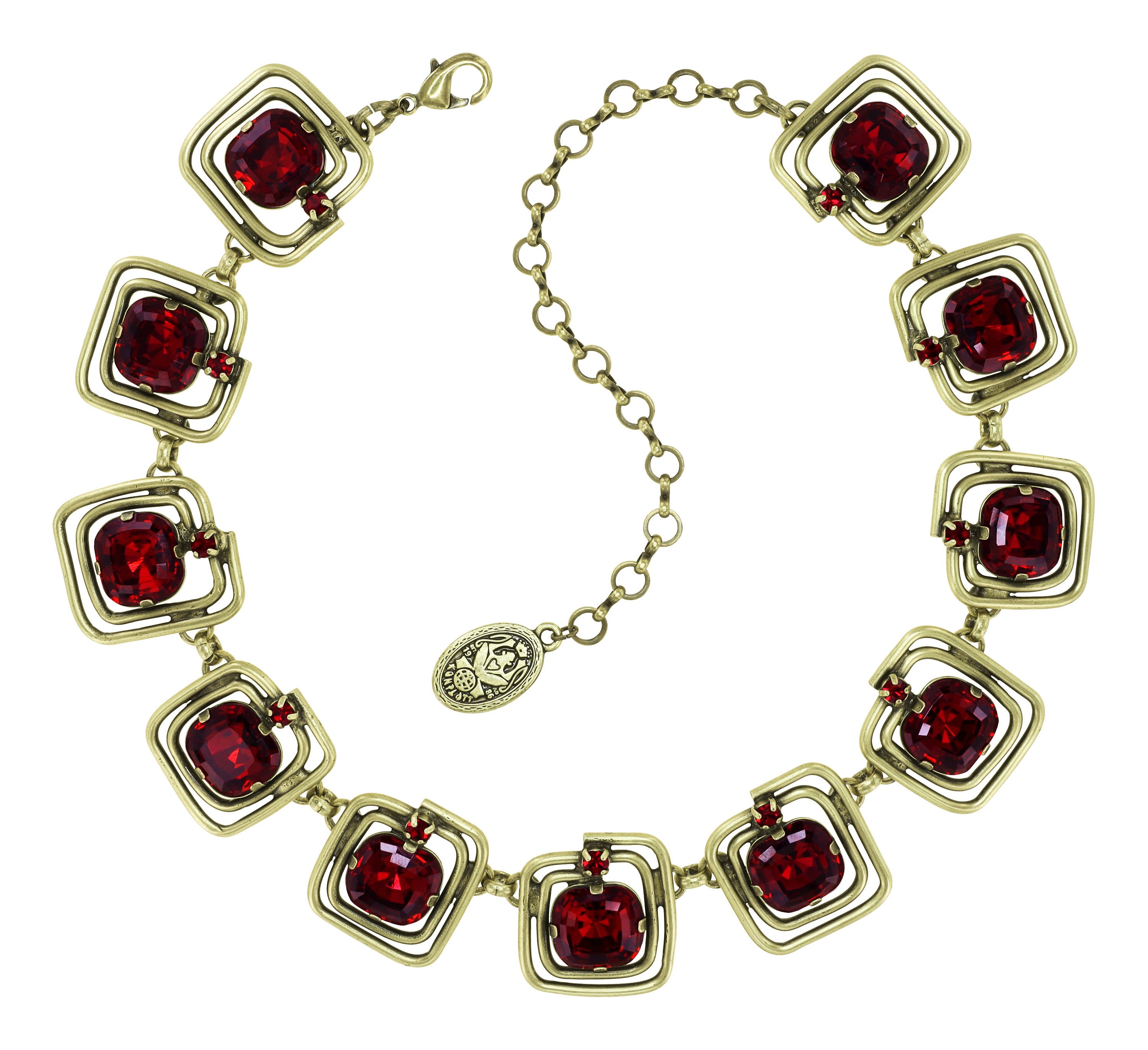 image for Necklace Choker-Collier To The Max Red  size S