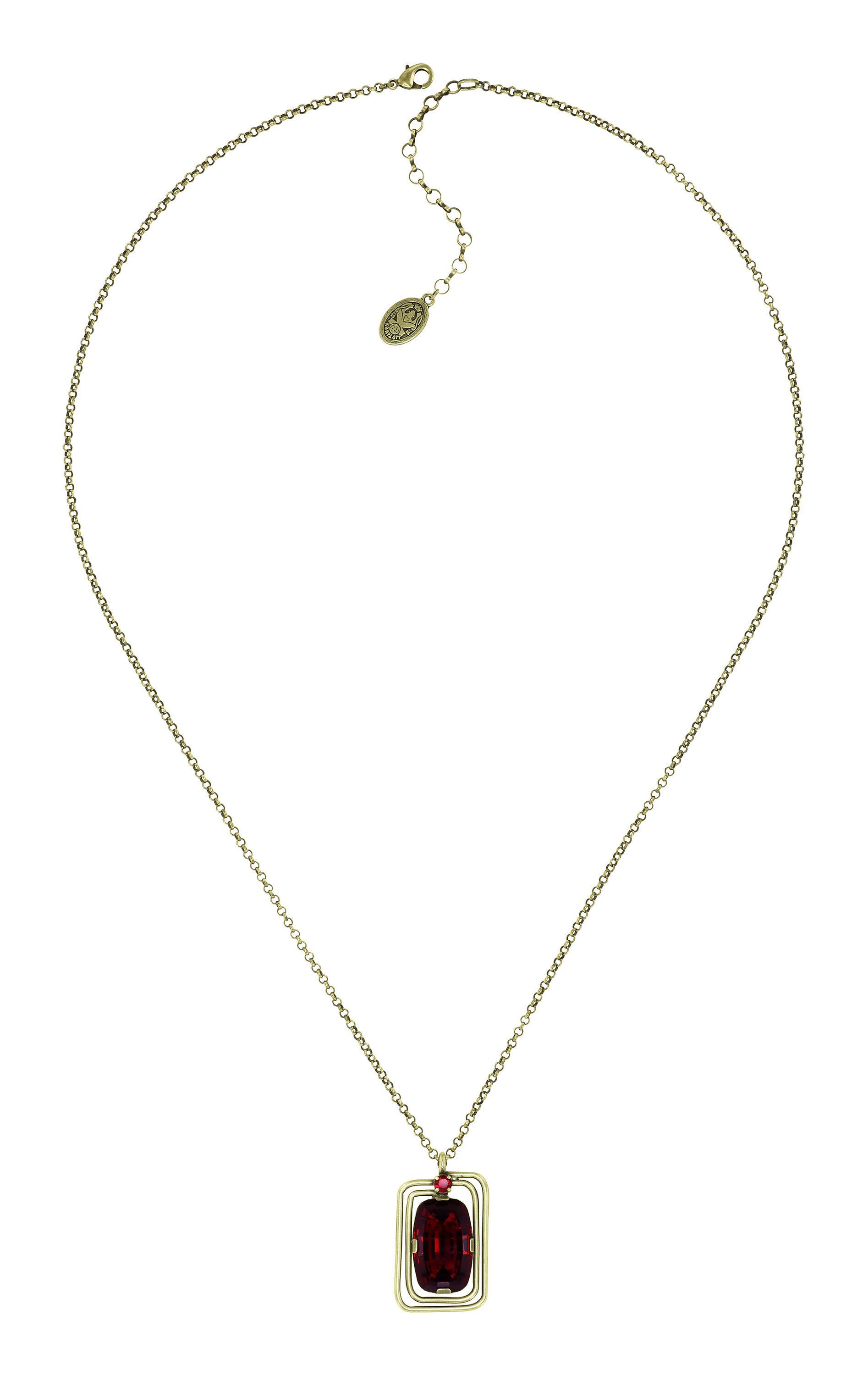 image for Necklace Pendant (Long) To The Max Red  size L