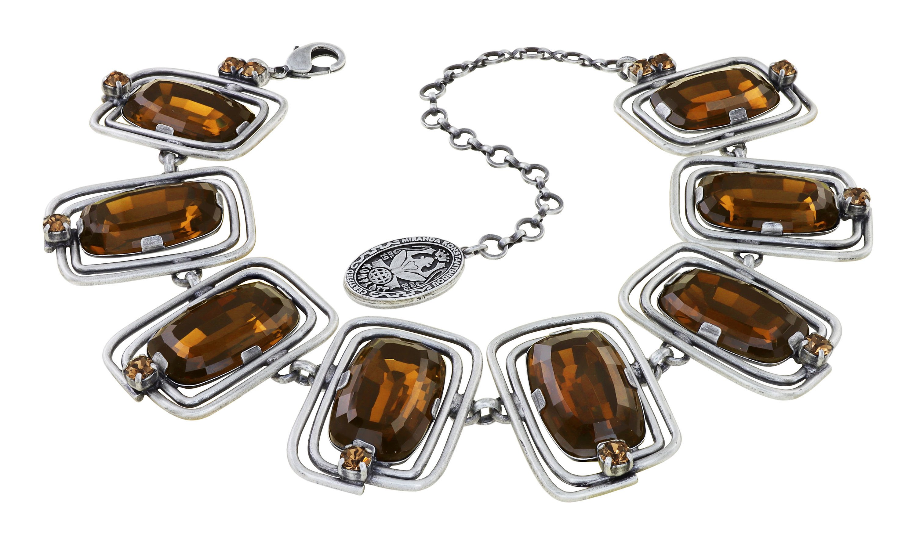 image for Necklace Choker-Collier To The Max Brown  size L