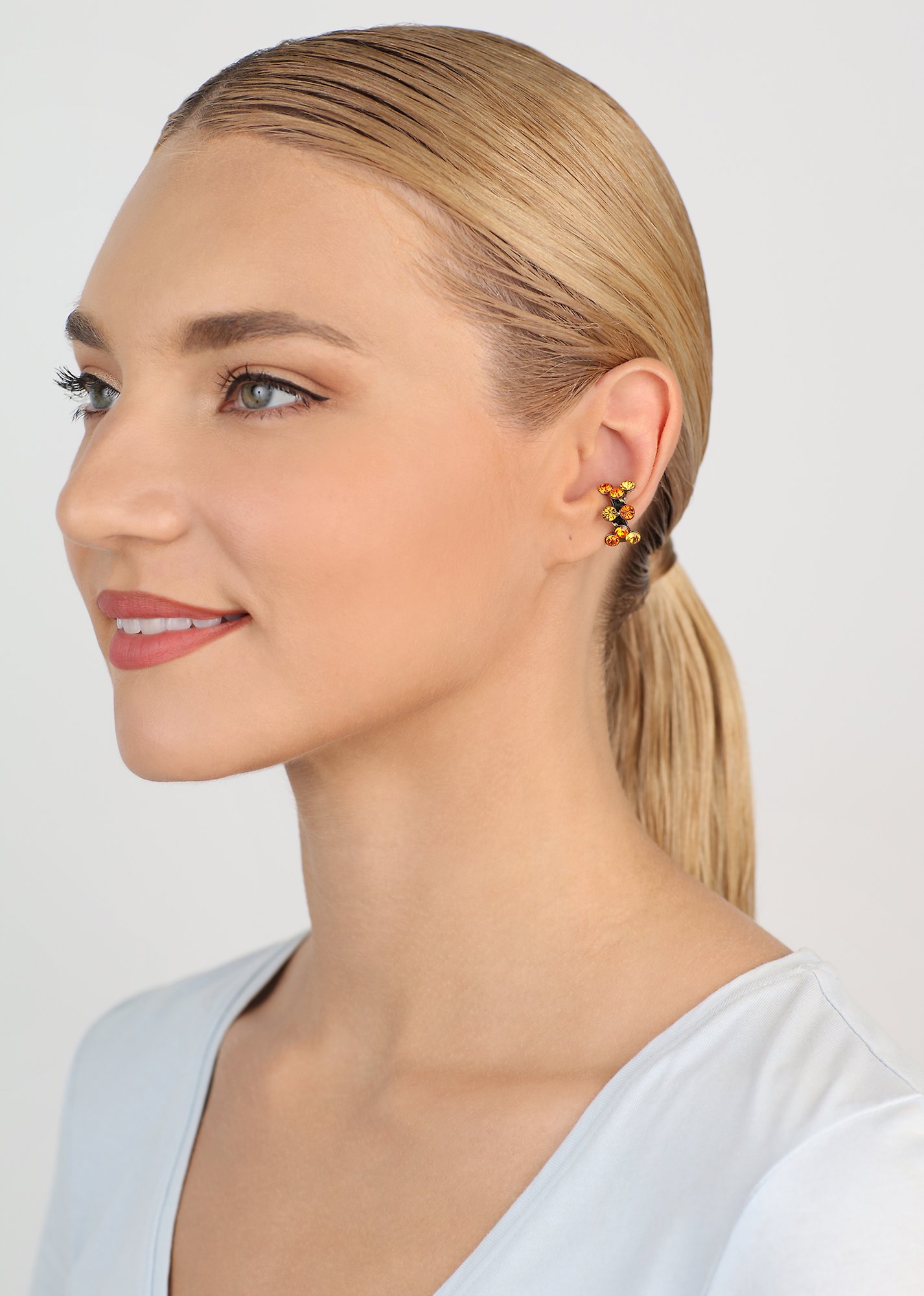 image pour Manchette d'oreille Magic Fireball Orange / Jaune  Classic Size (21mm Ø)