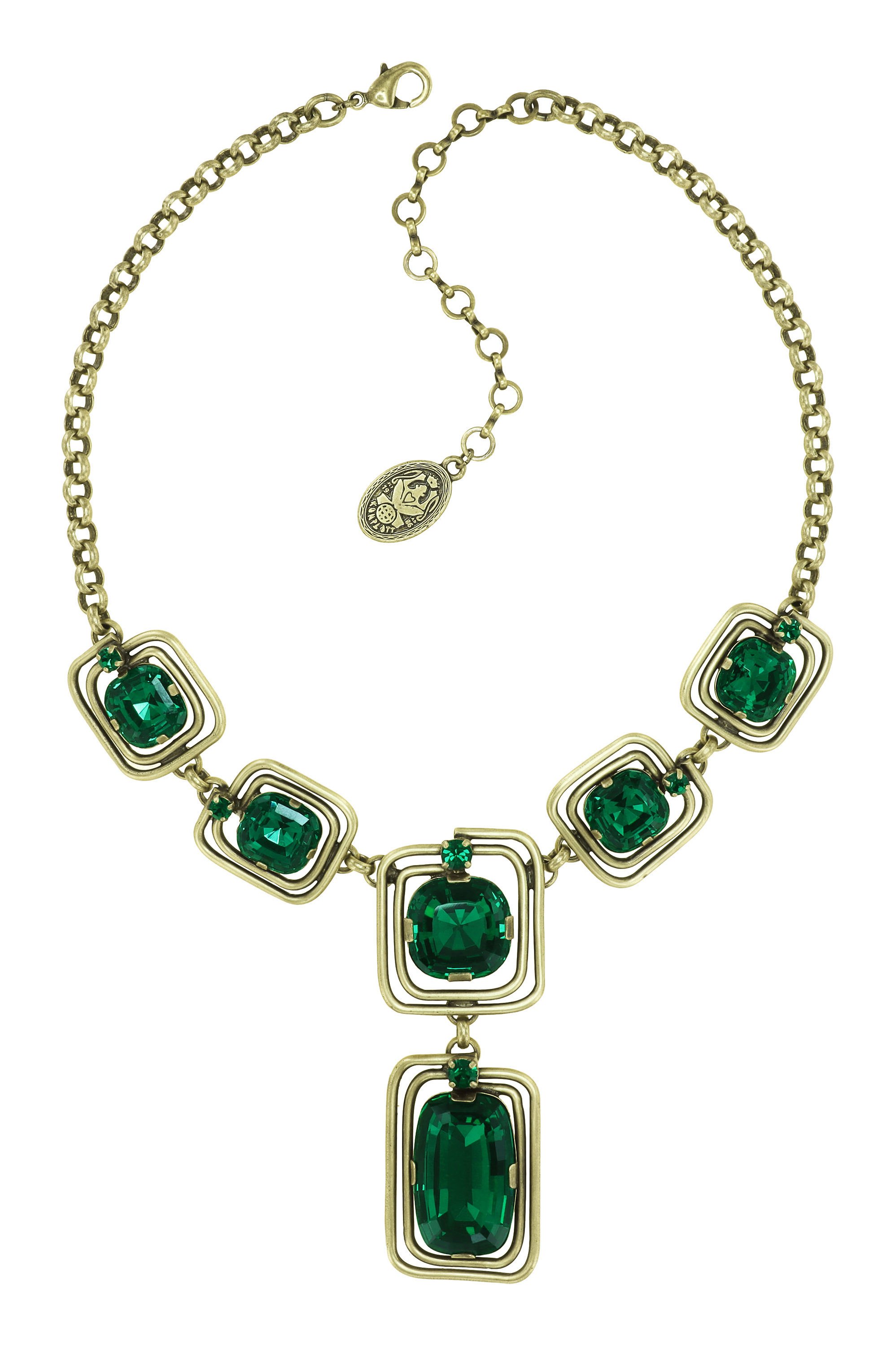 image for Necklace-Y To The Max Green  size L,M,S