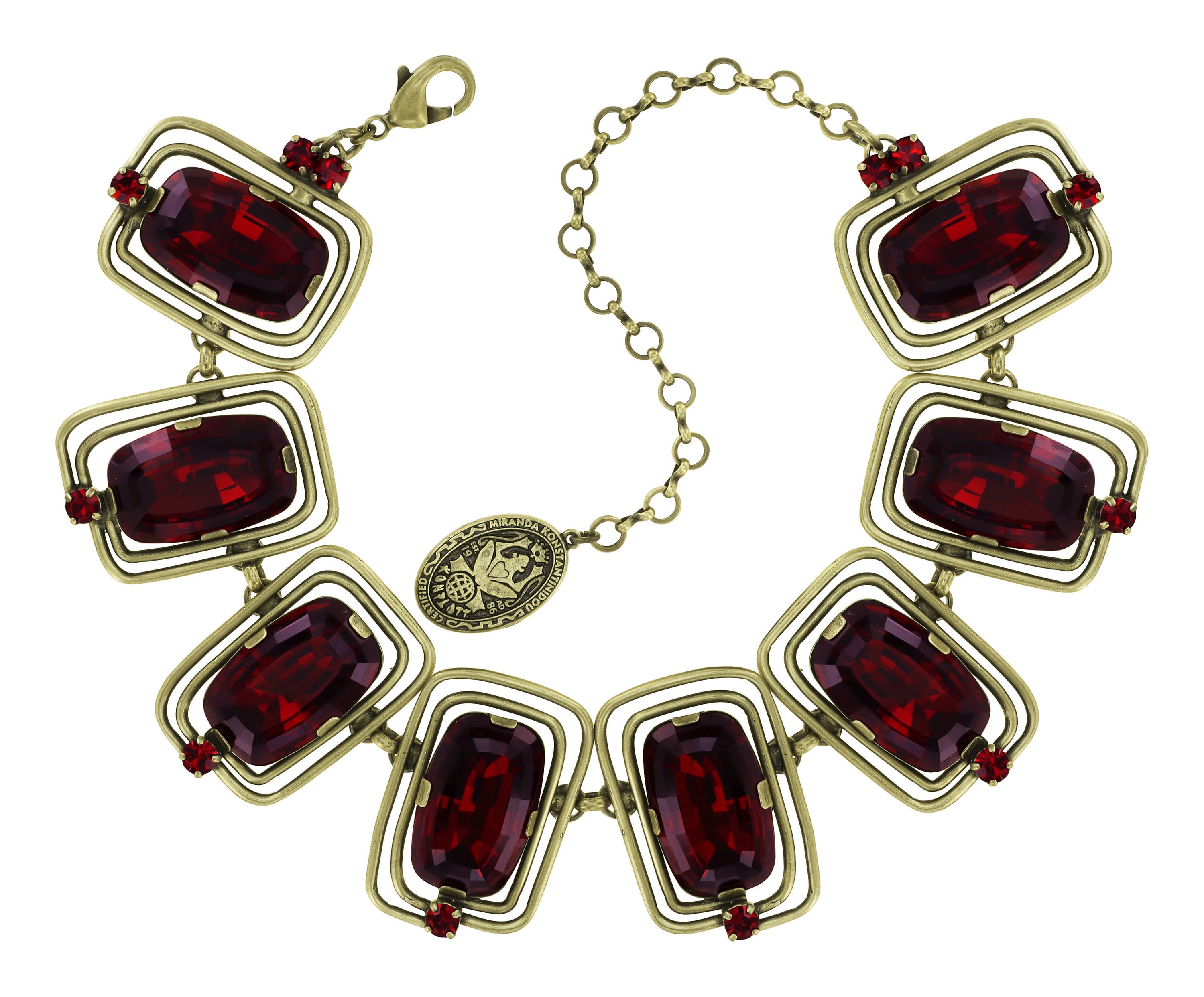 image for Necklace Choker-Collier To The Max Red  size L