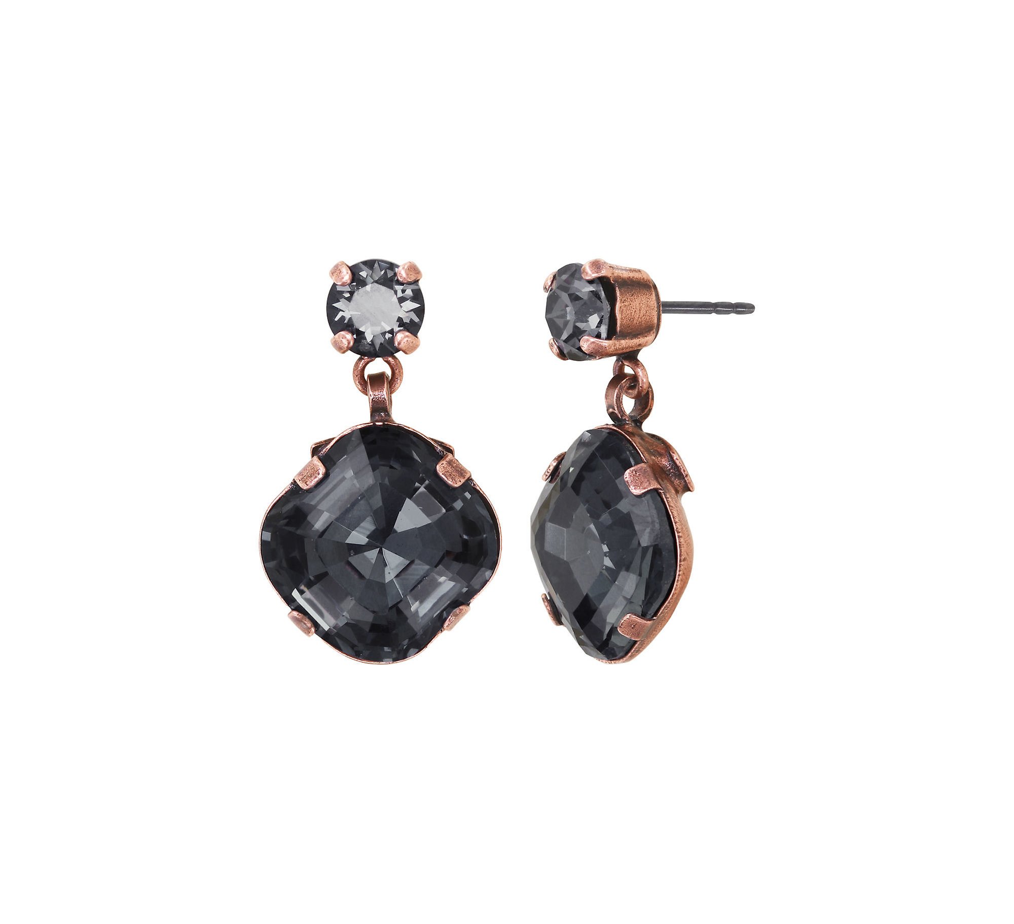 image for Earring Stud Dangling To The Max Grey  size S