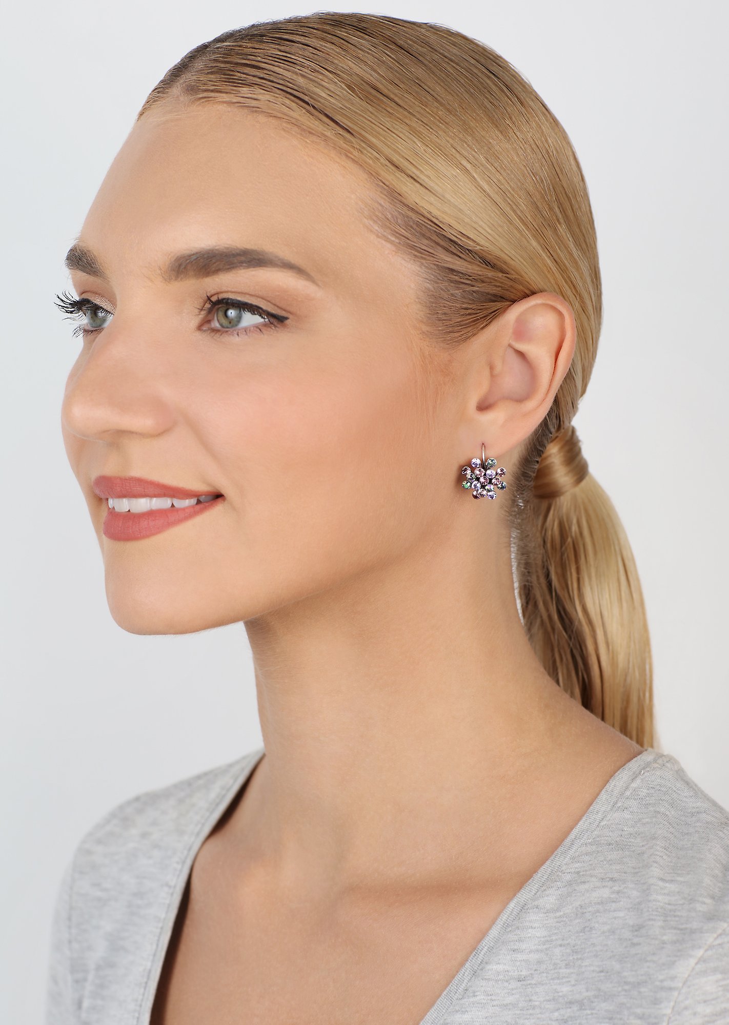 image for Earring eurowire Magic Fireball Lila  mini