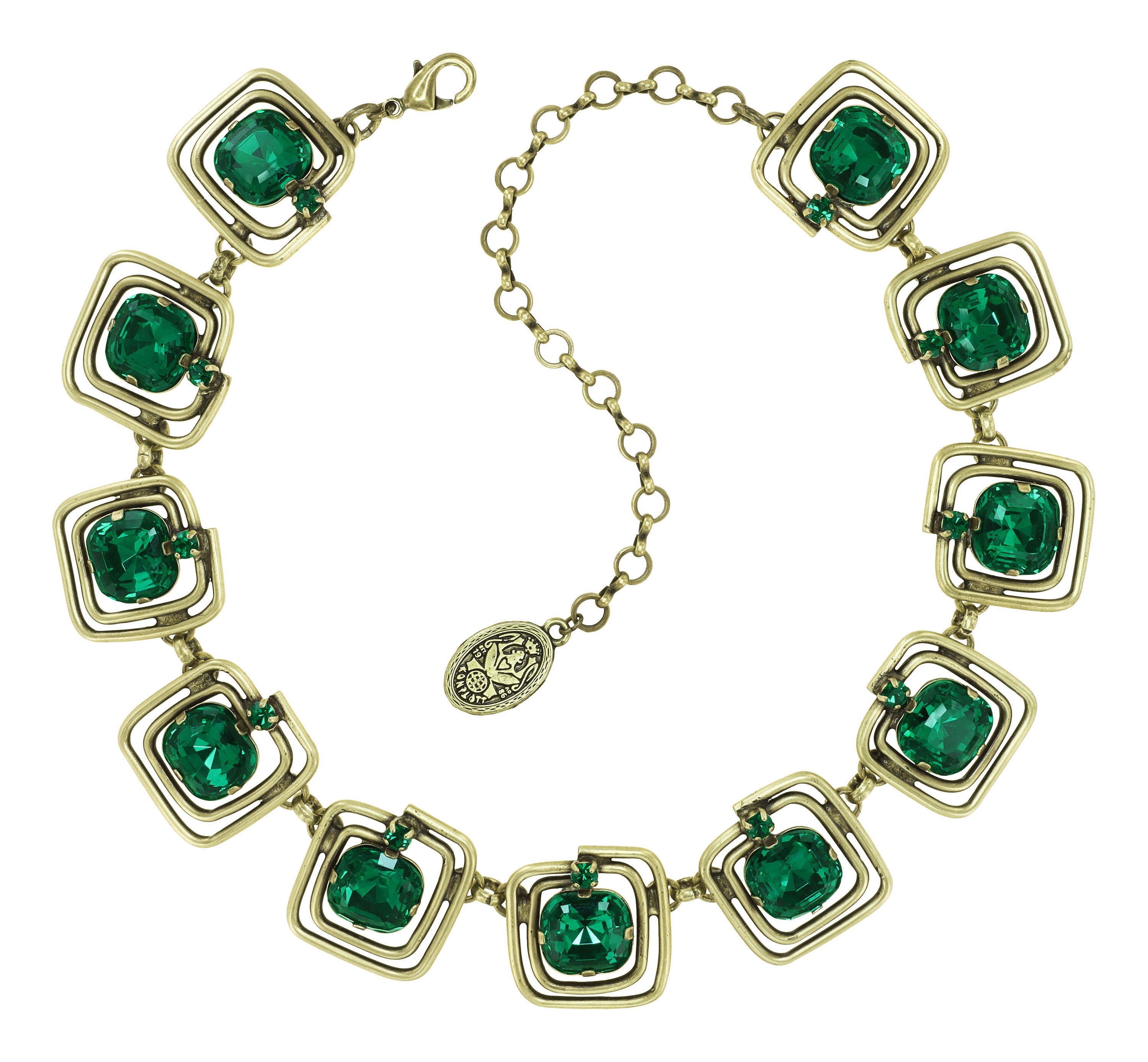 Bild für Choker Collier To The Max Grün  Größe S
