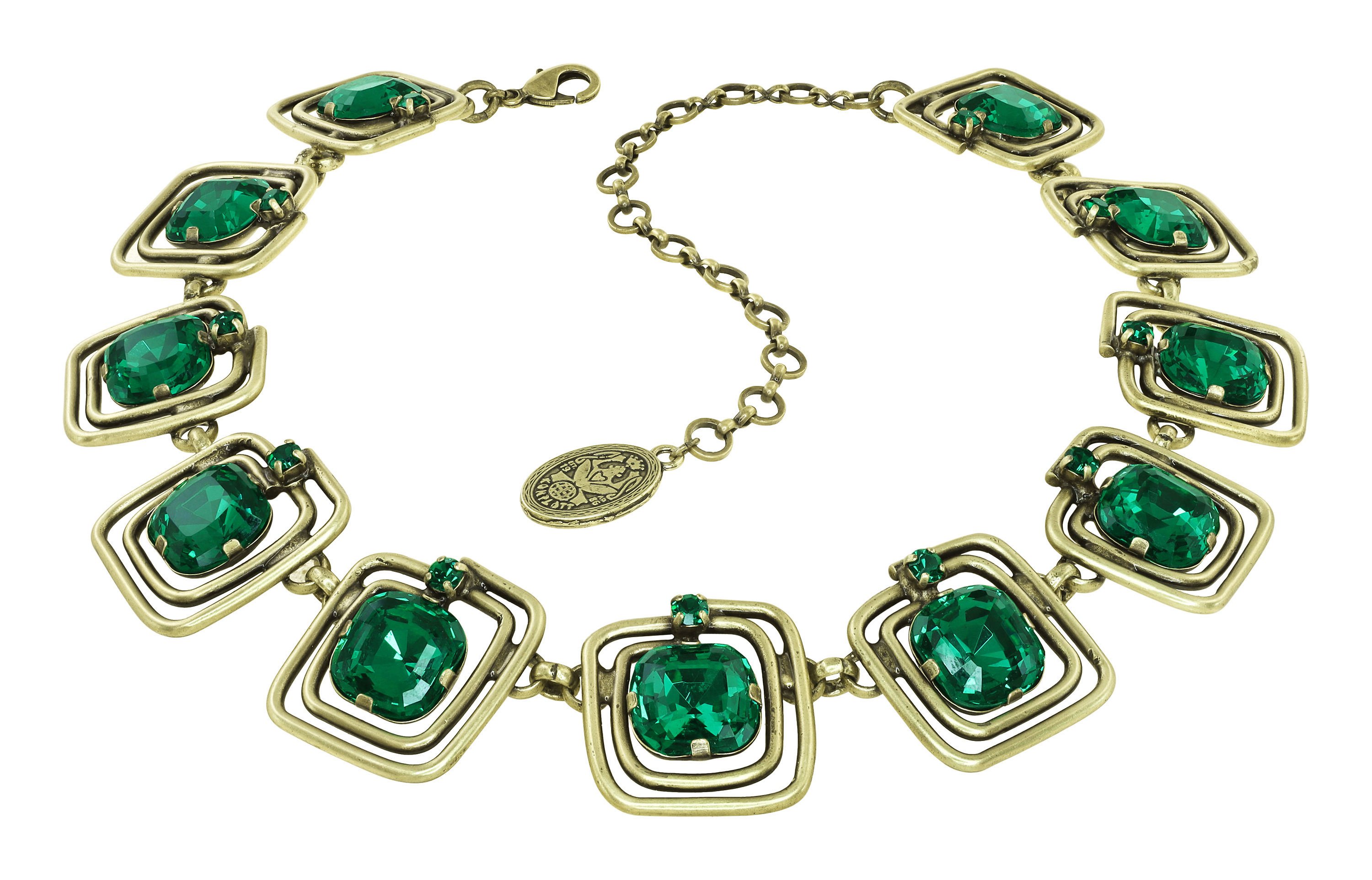 image for Necklace Choker-Collier To The Max Green  size S