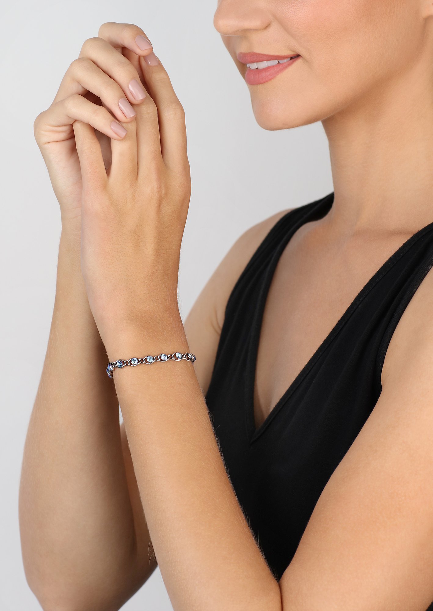 Bild für Armband Magic Fireball Blau / Lila  Classic Size (21mm Ø)