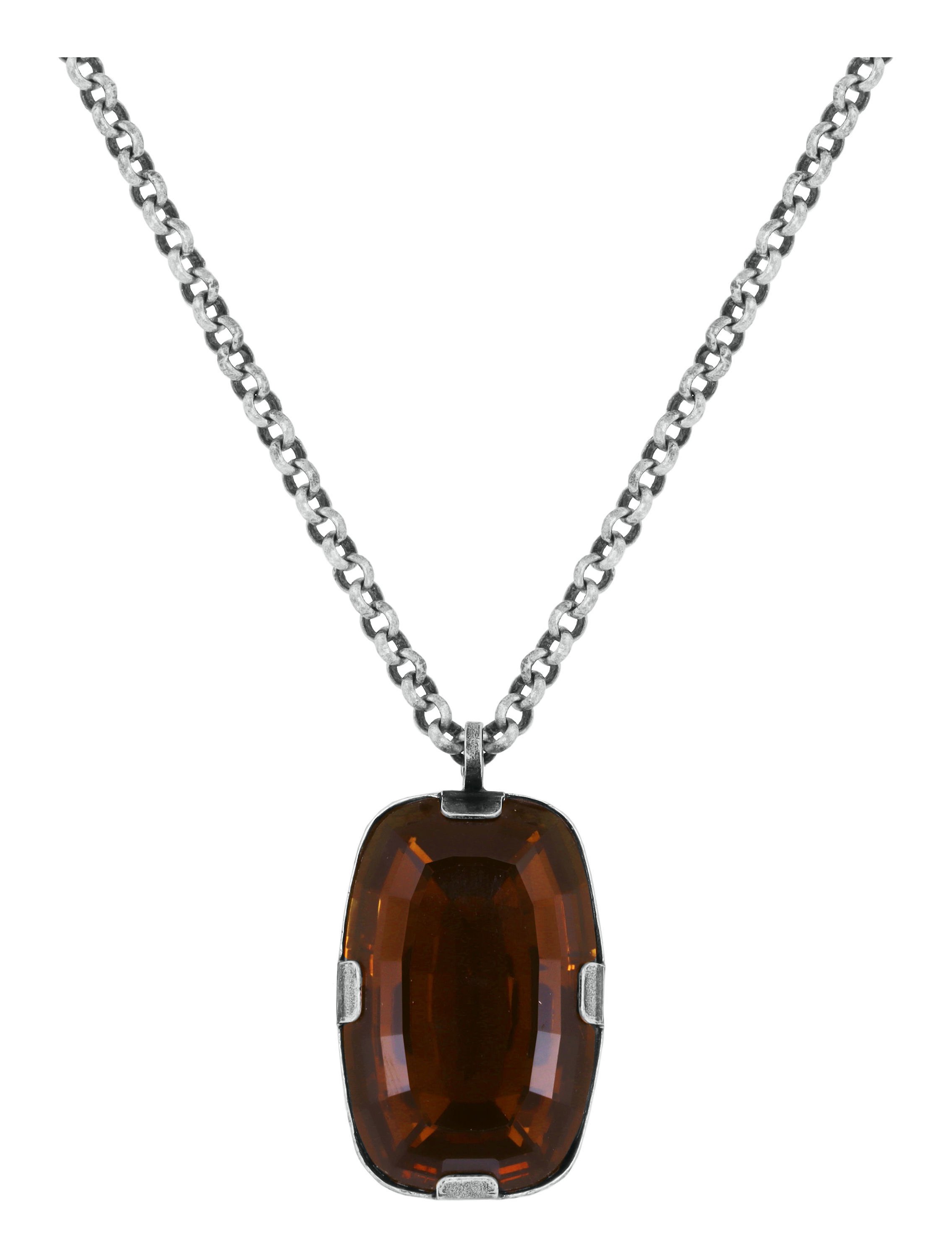 image pour Collier pendant (long) To The Max Marron  size L