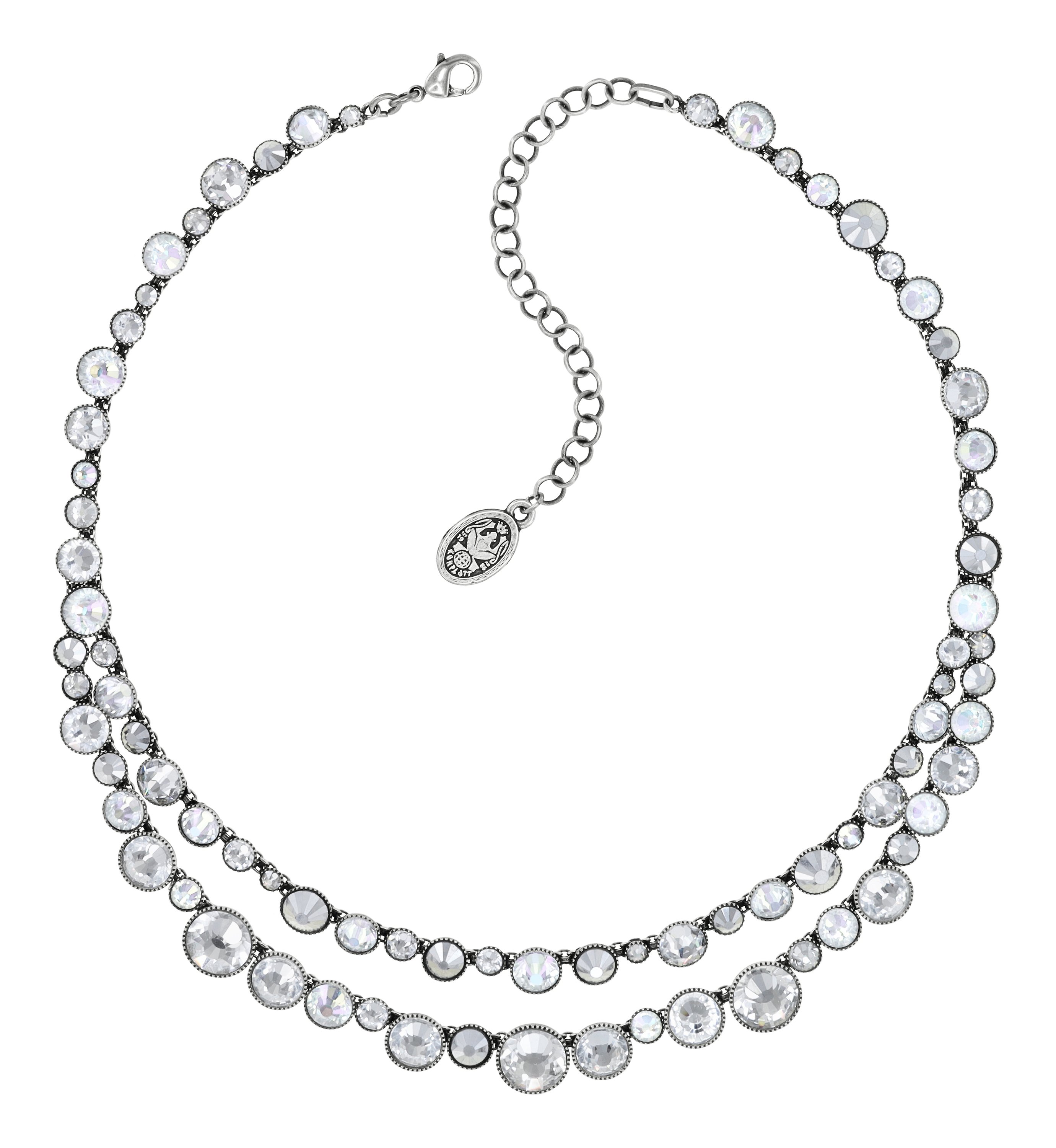 Bild für Halskette Water Cascade Glam Weiß  