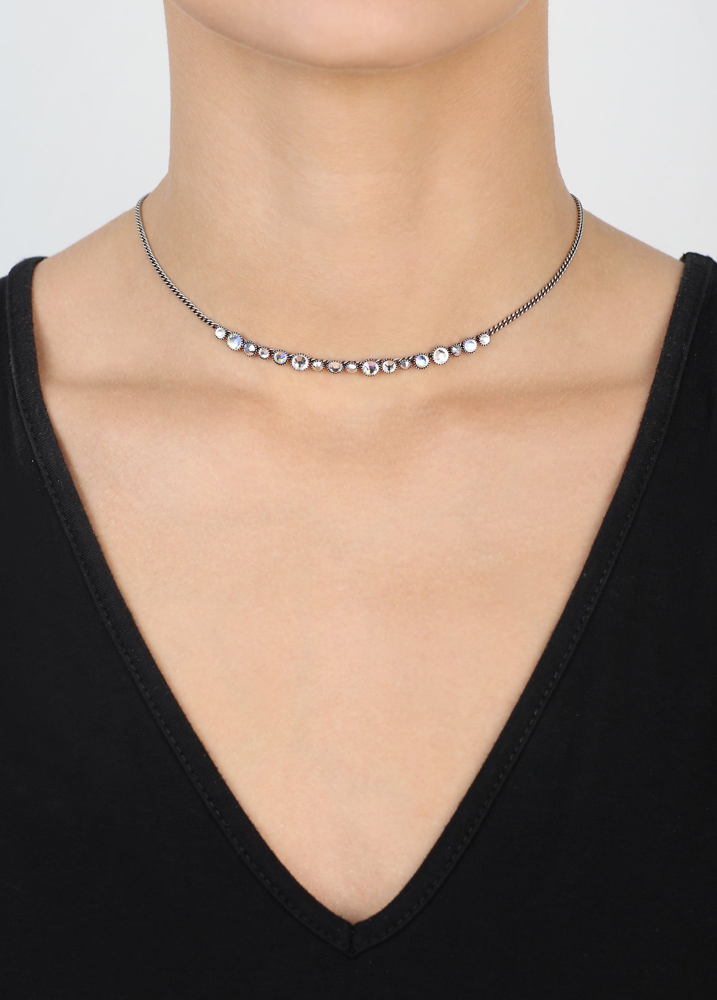 image pour Collier Water Cascade Blanc  