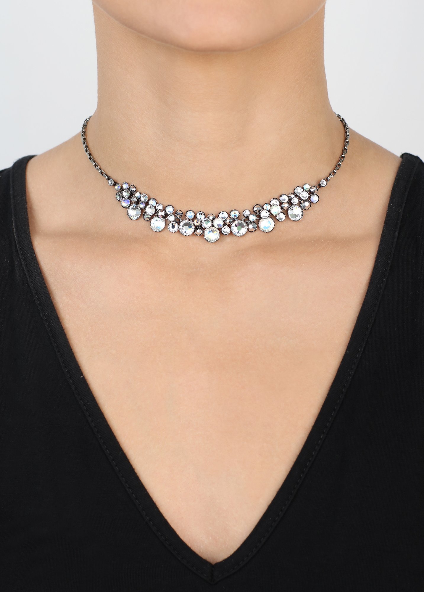 image for Necklace Water Cascade White  