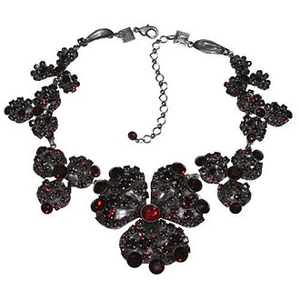 KONPLOTT / Necklace collier Tropical dark red