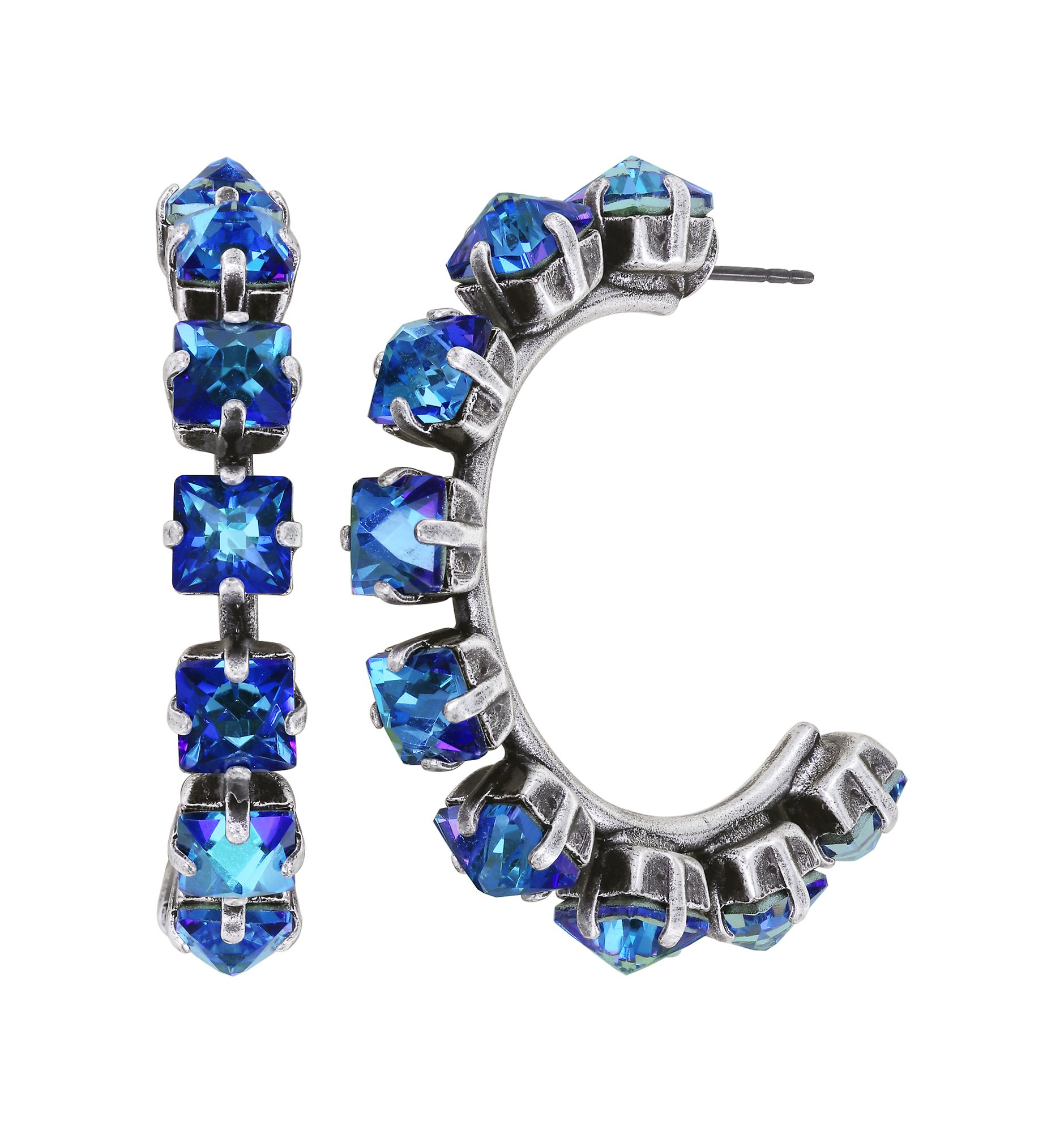 image for Criollo Punk Classics Blue crystal bermuda blue size S