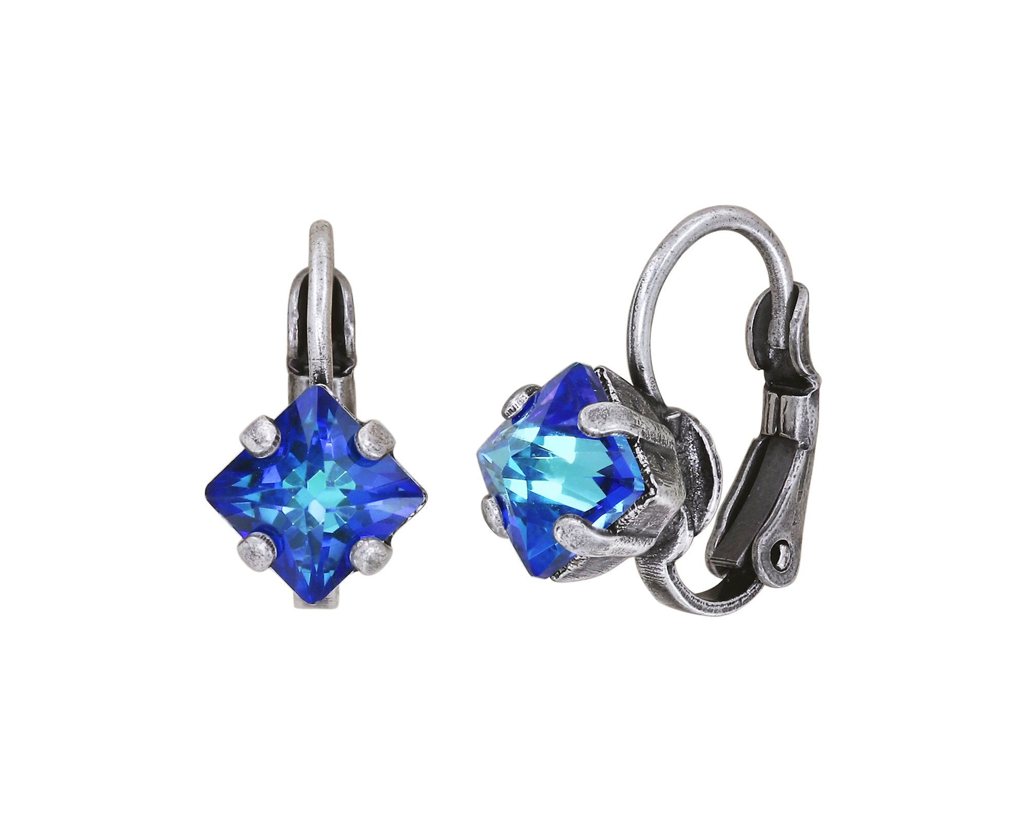 image pour Boucles d'oreilles Eurowire Punk Classics Bleu crystal bermuda blue size S