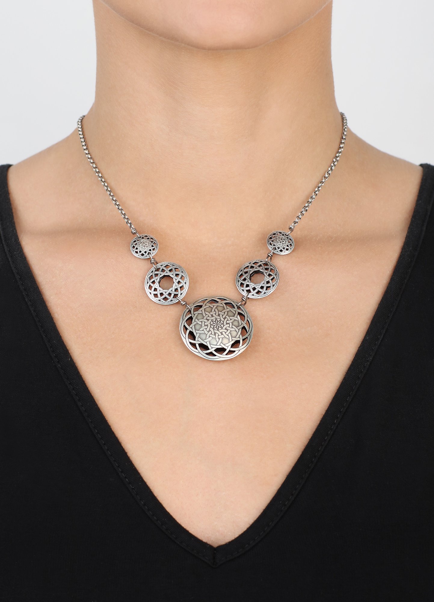 image pour Collier Shades of Light Argent  