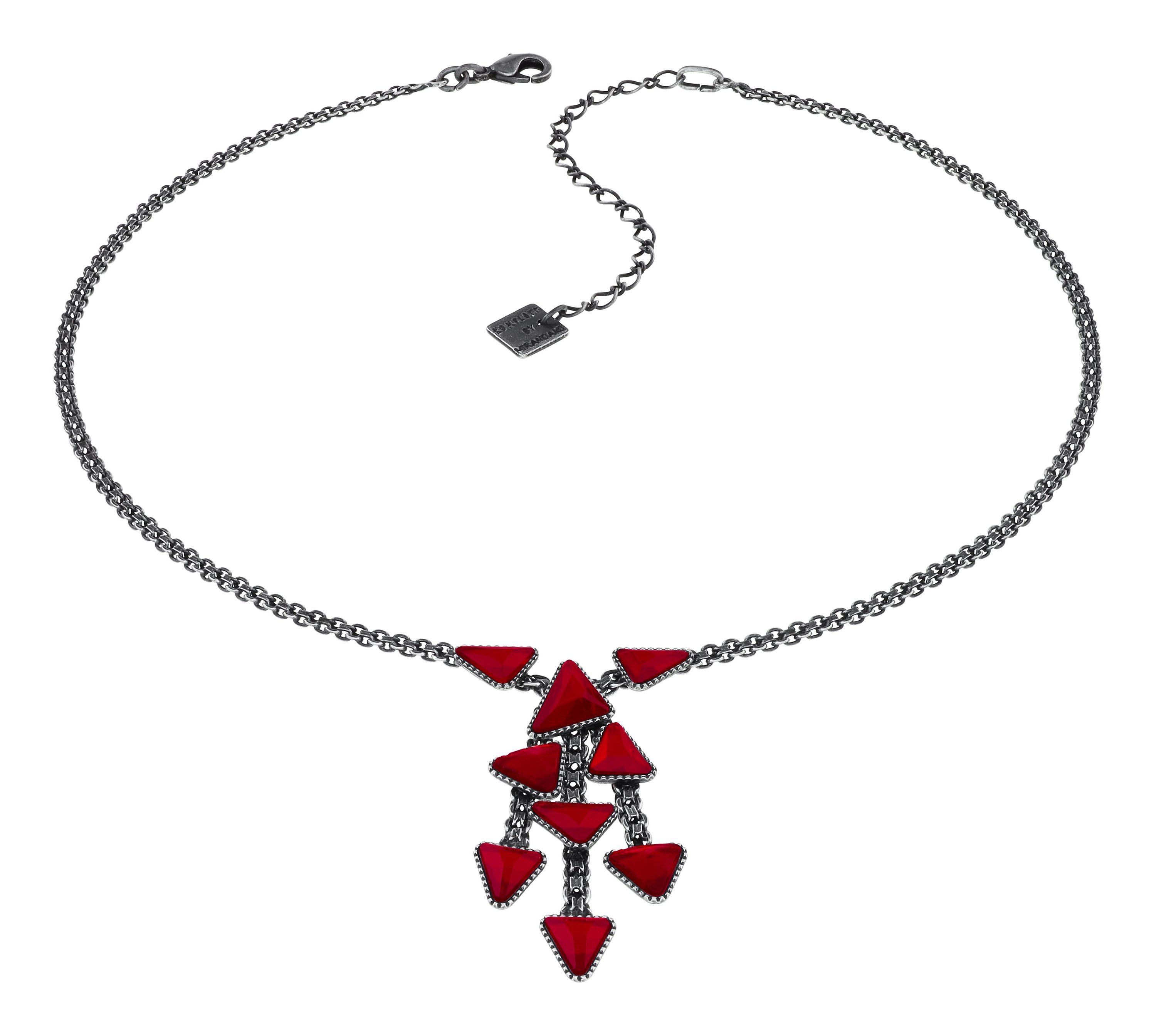 image pour Collier Jumping Angles Rouge  