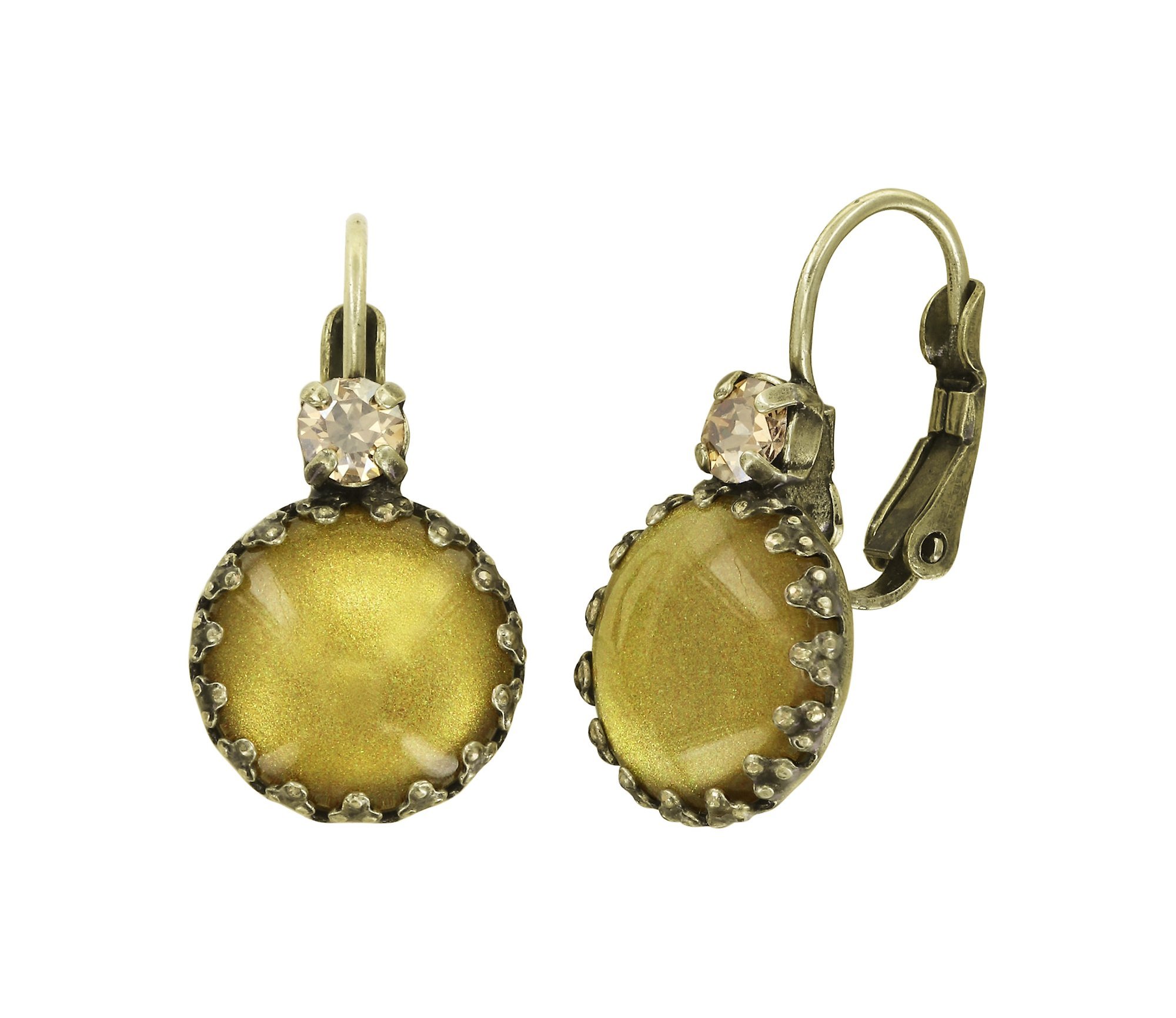 image pour Boucles d'oreilles Eurowire Daily Desire Jaune  