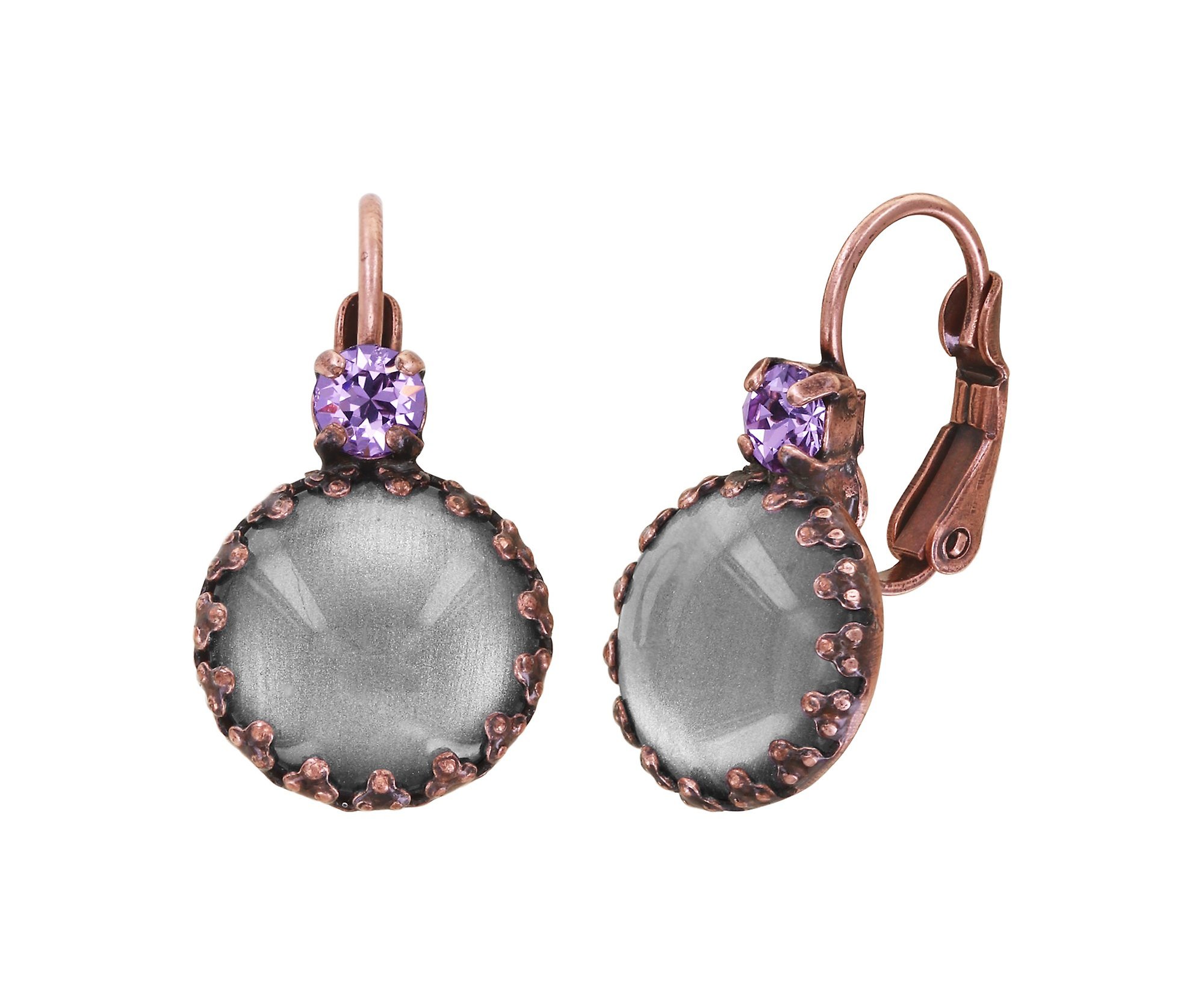 image for Earring Eurowire Daily Desire Grey  