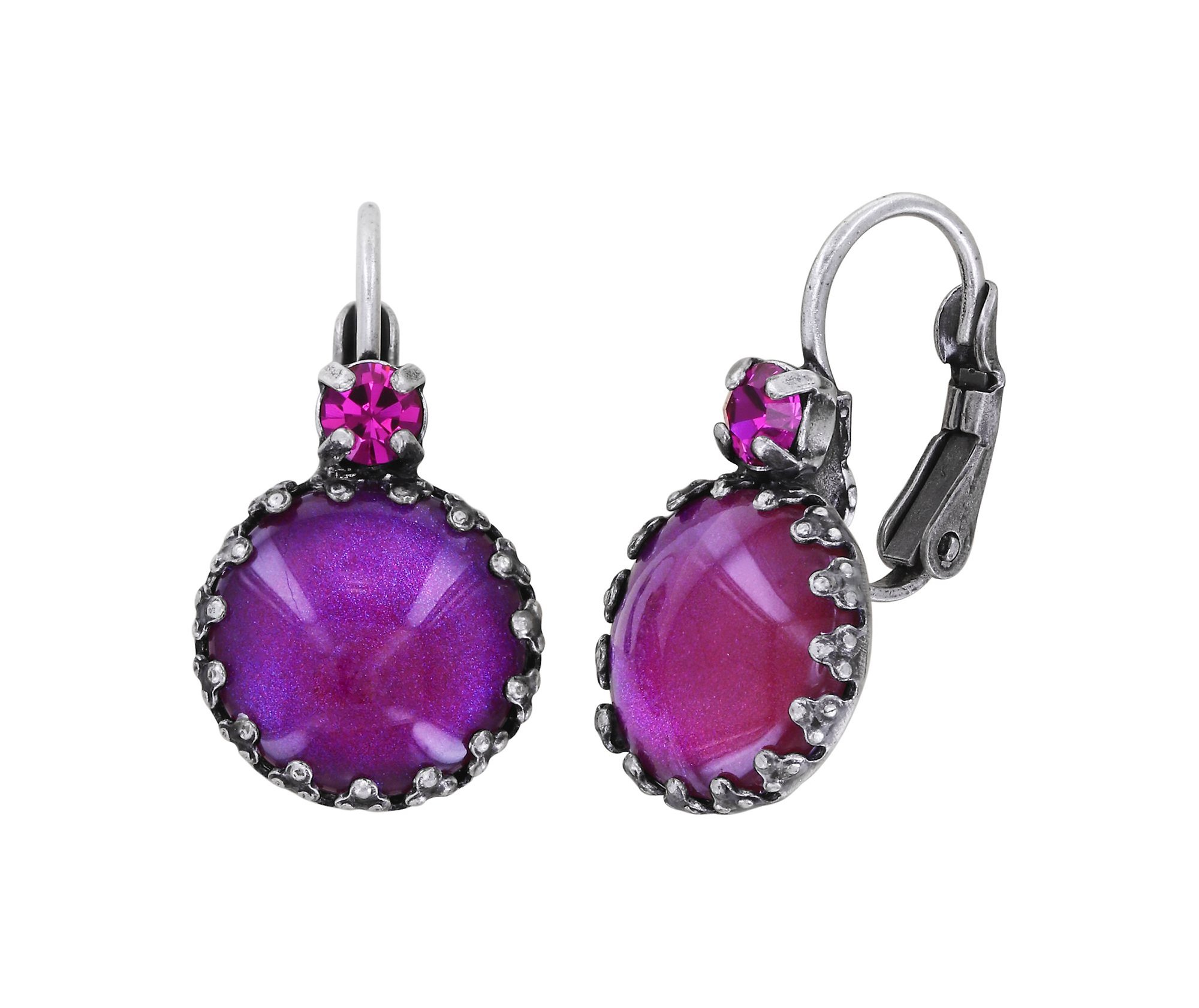 image pour Boucles d'oreilles Eurowire Daily Desire Rose Foncé  