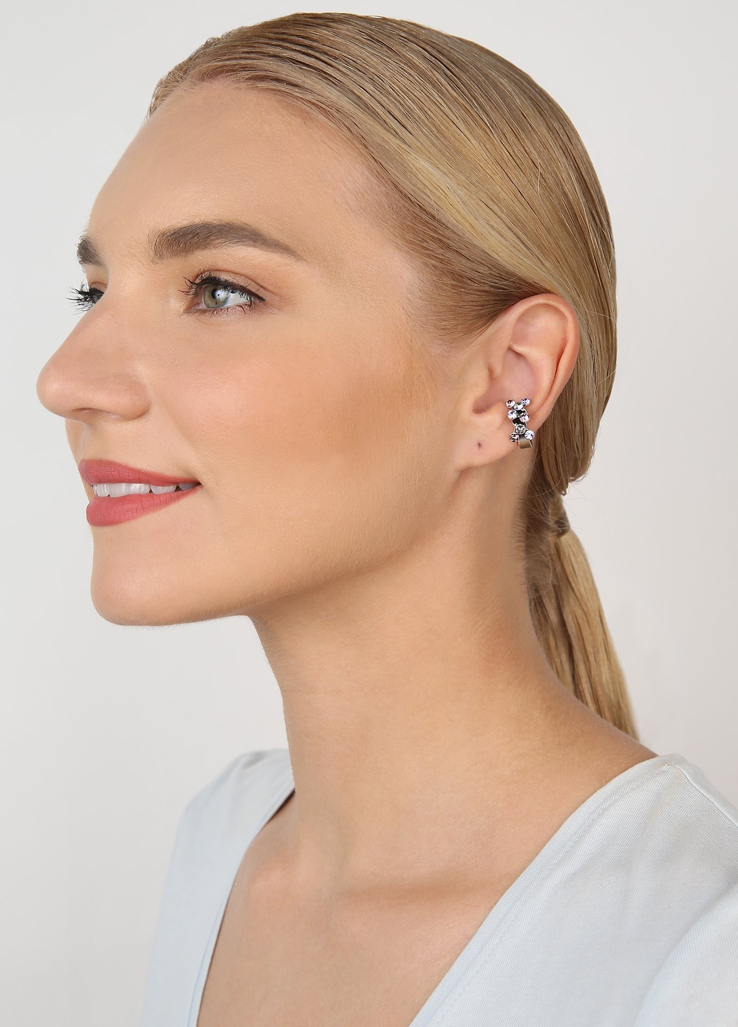 image for Ear Cuff Magic Fireball Lila  mini