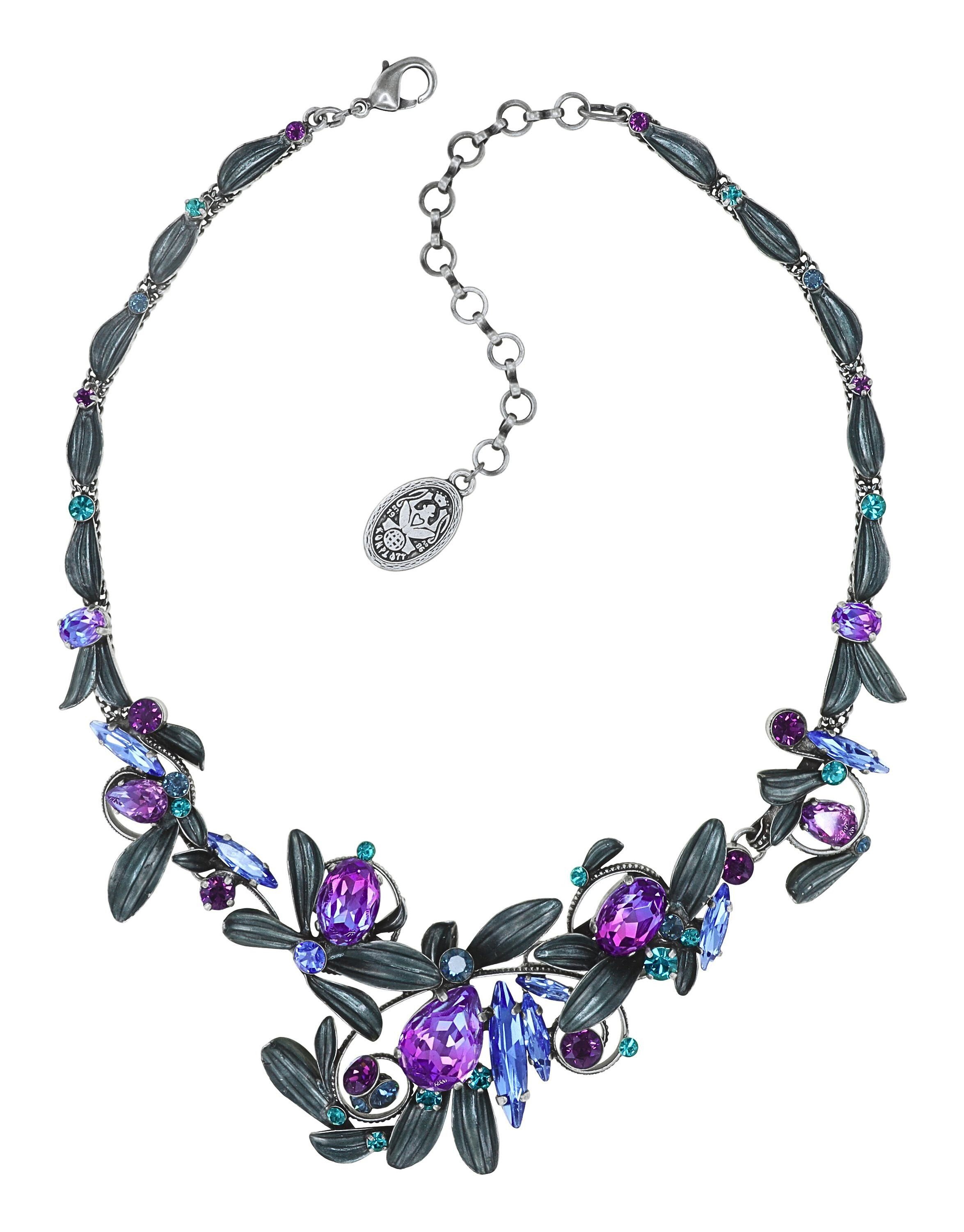 image for Necklace IceForest Blue / Lila  