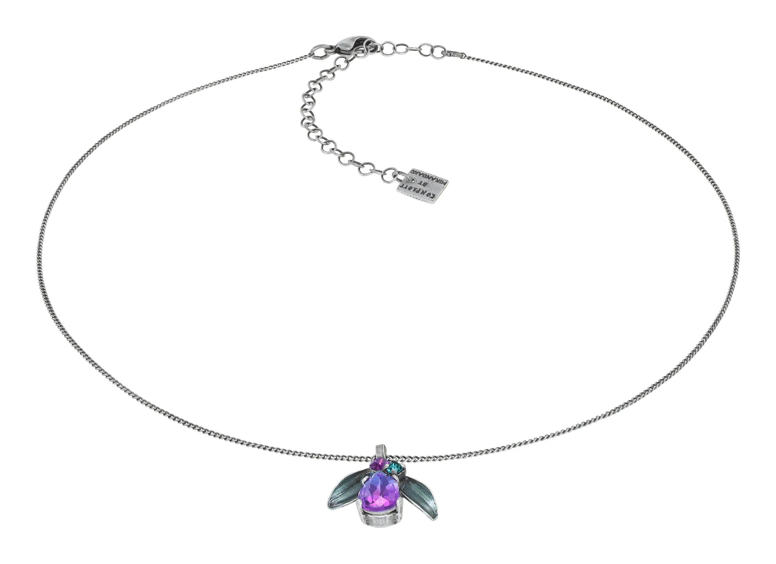 image for Necklace Pendant IceForest Blue / Lila  