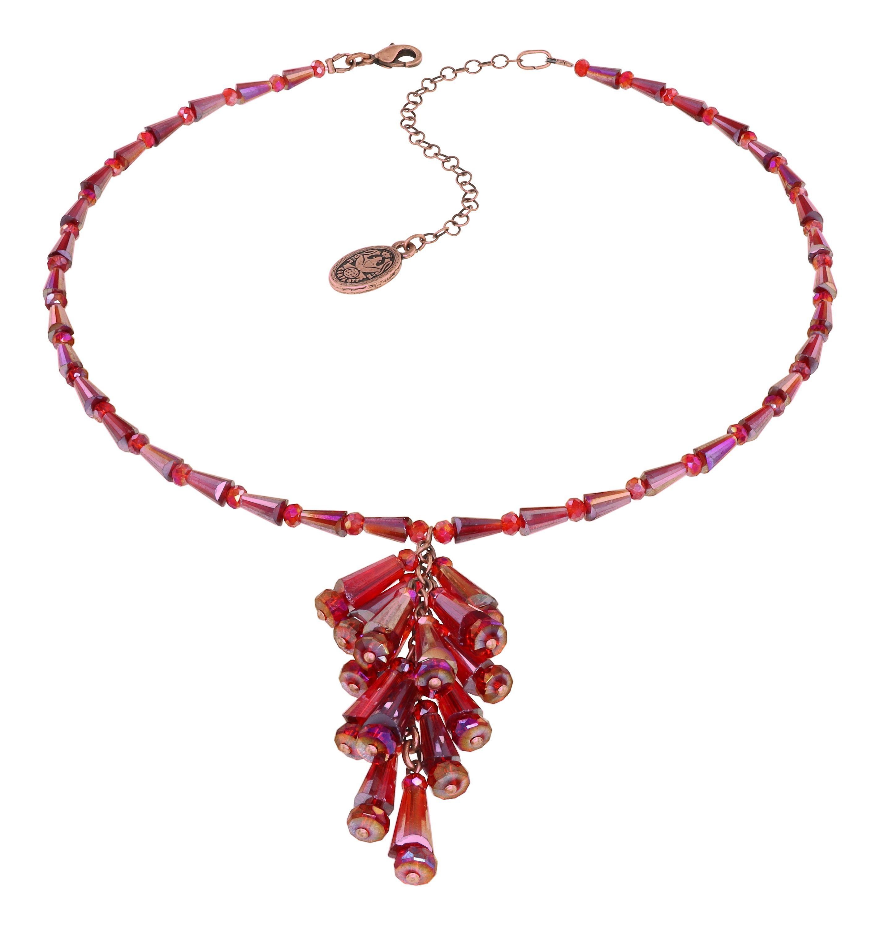 Bild für Halskette Y-Form Gem Chandelier Rot  