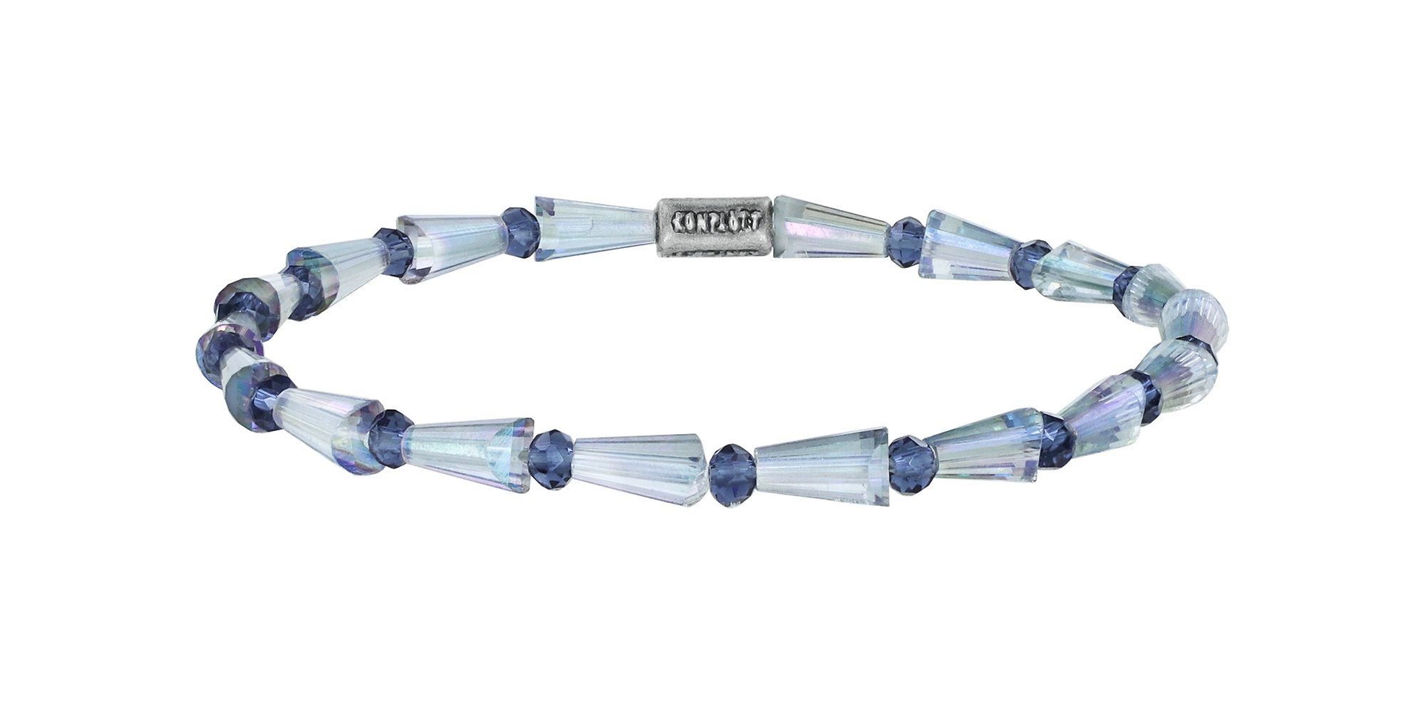 Bild für Armband elastisch Gem Chandelier Grau  