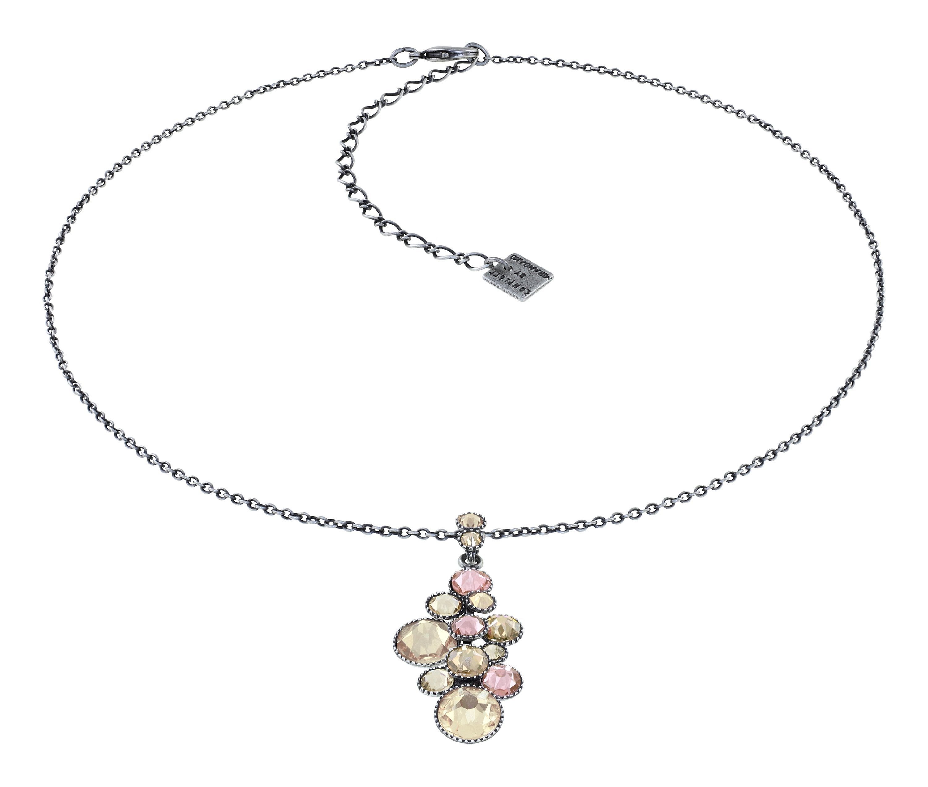 image for Necklace Pendant Water Cascade Beige  