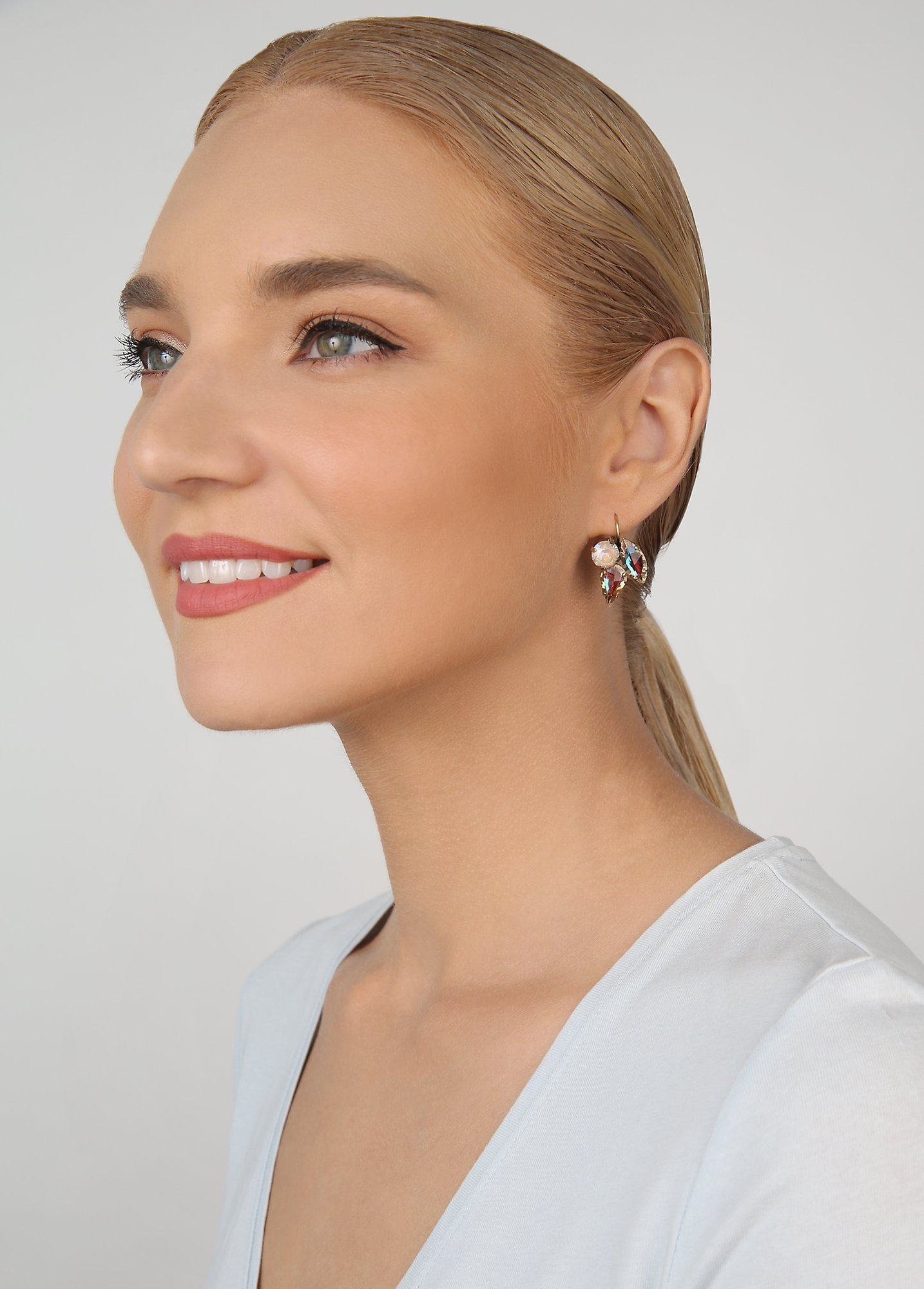 image pour Boucles d'oreilles Eurowire Ballroom Beige  