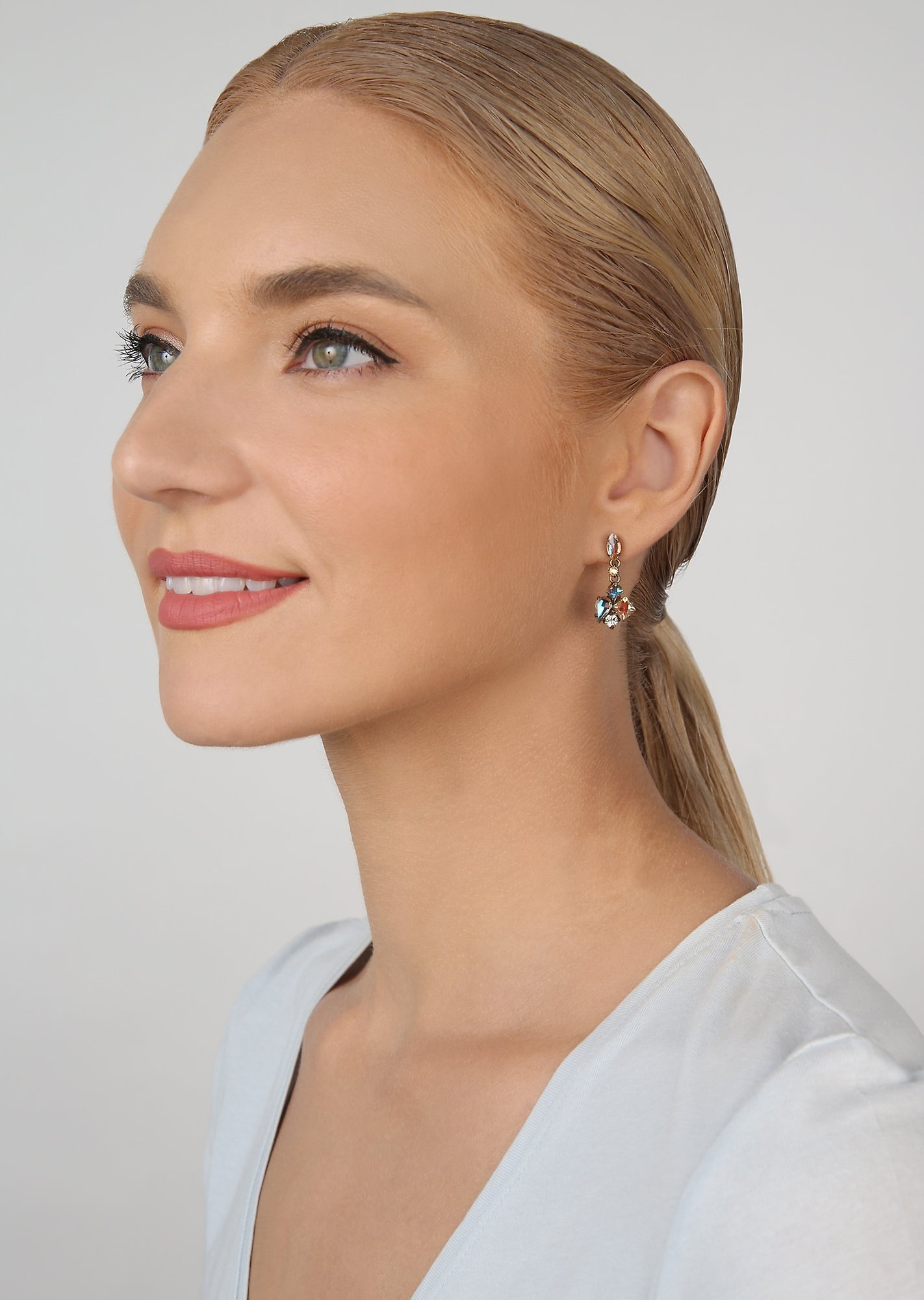 Bild für Ohrstecker baumelnd Ballroom Beige  