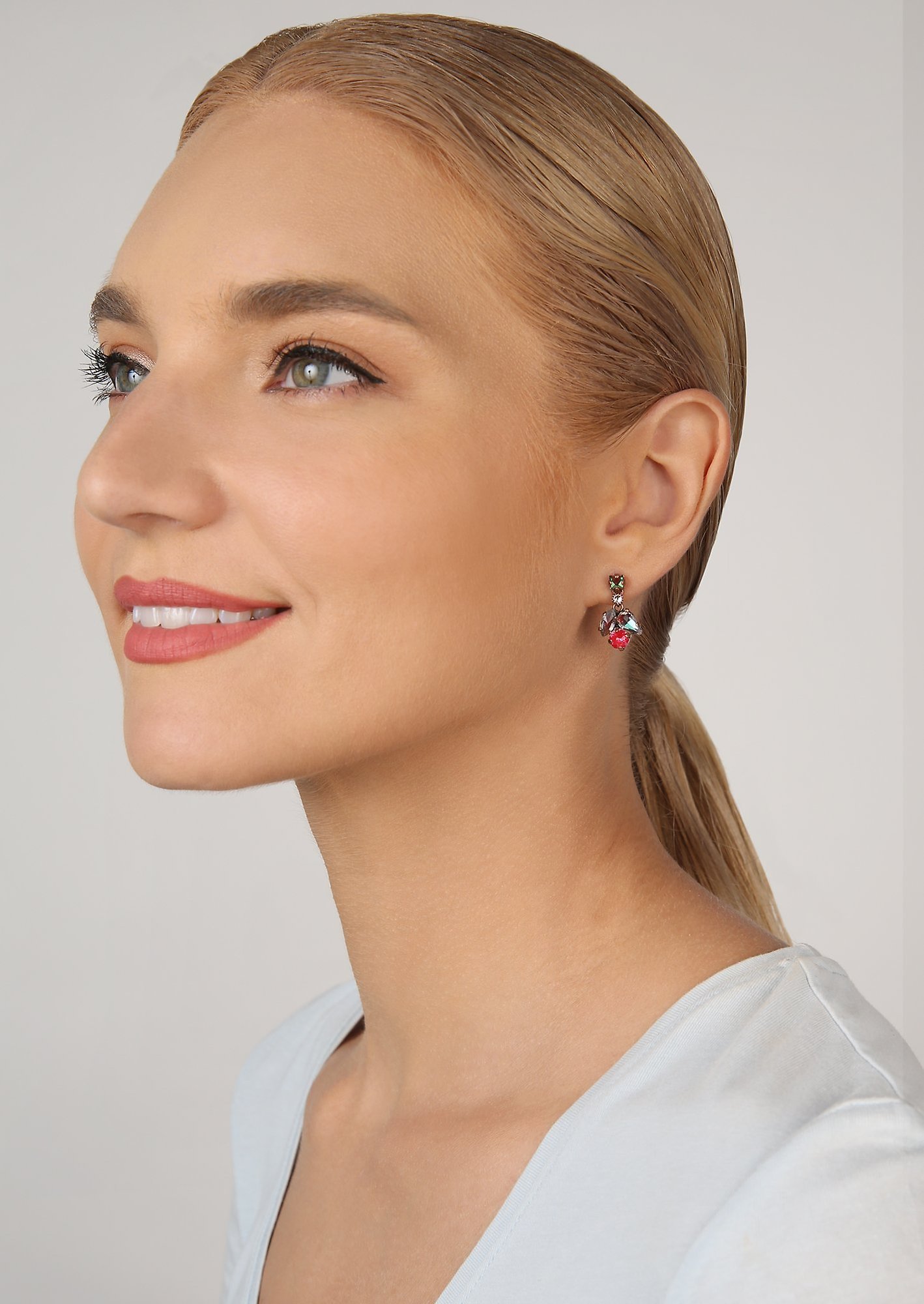 image pour Clou d'oreille pendant Ballroom Coralline  