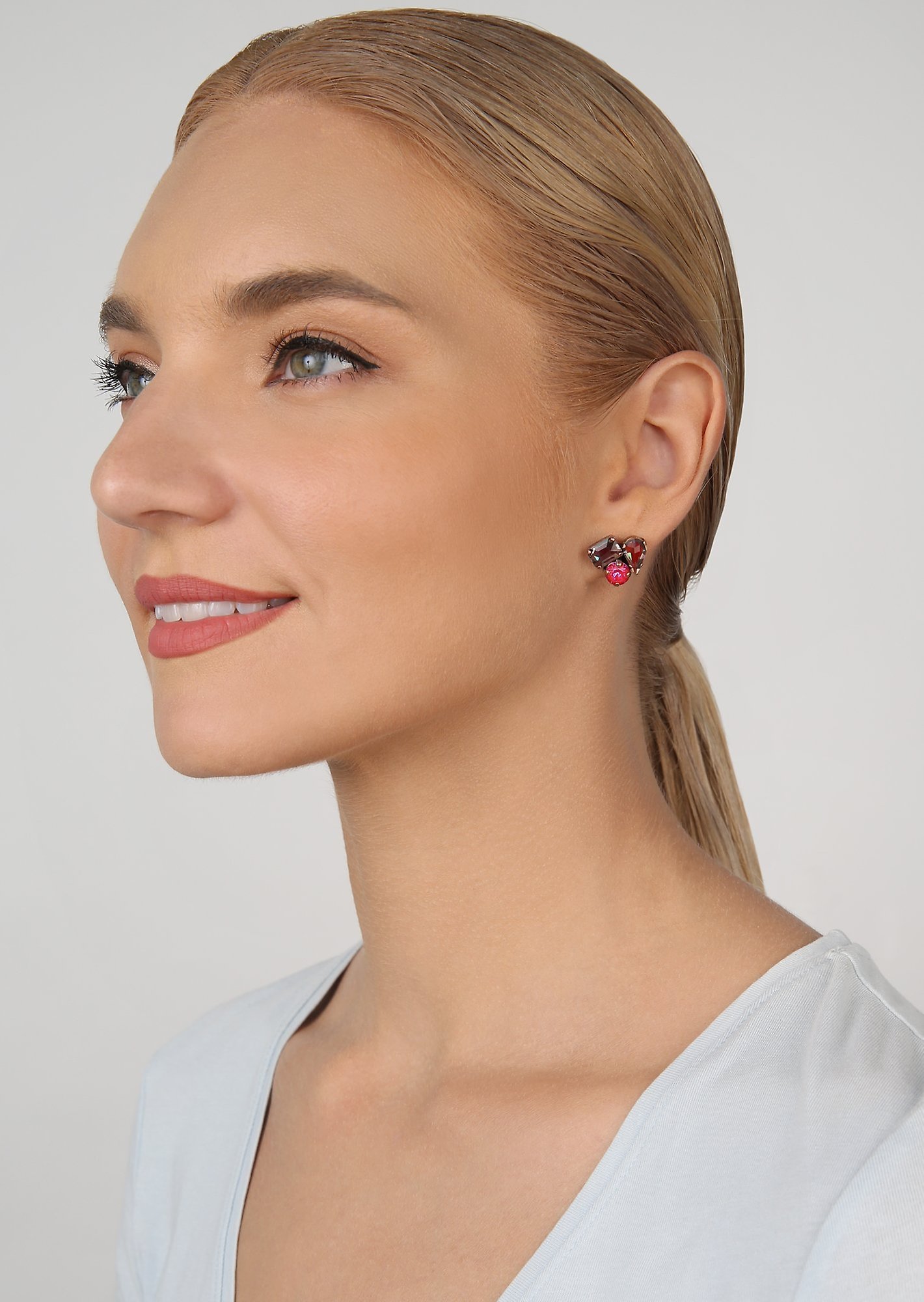 image for Earring Stud Ballroom Coralline  