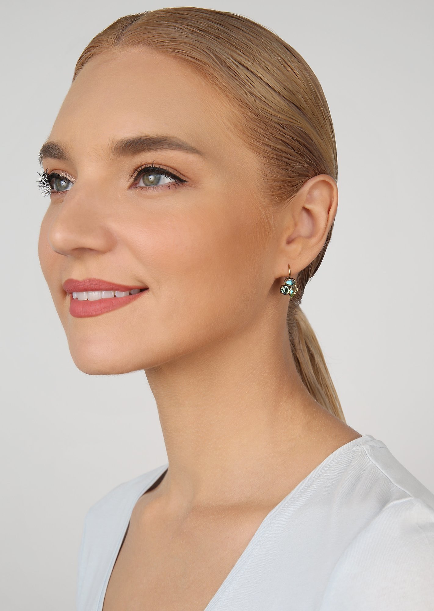 image pour Boucles d'oreilles Eurowire Ballroom Vert  