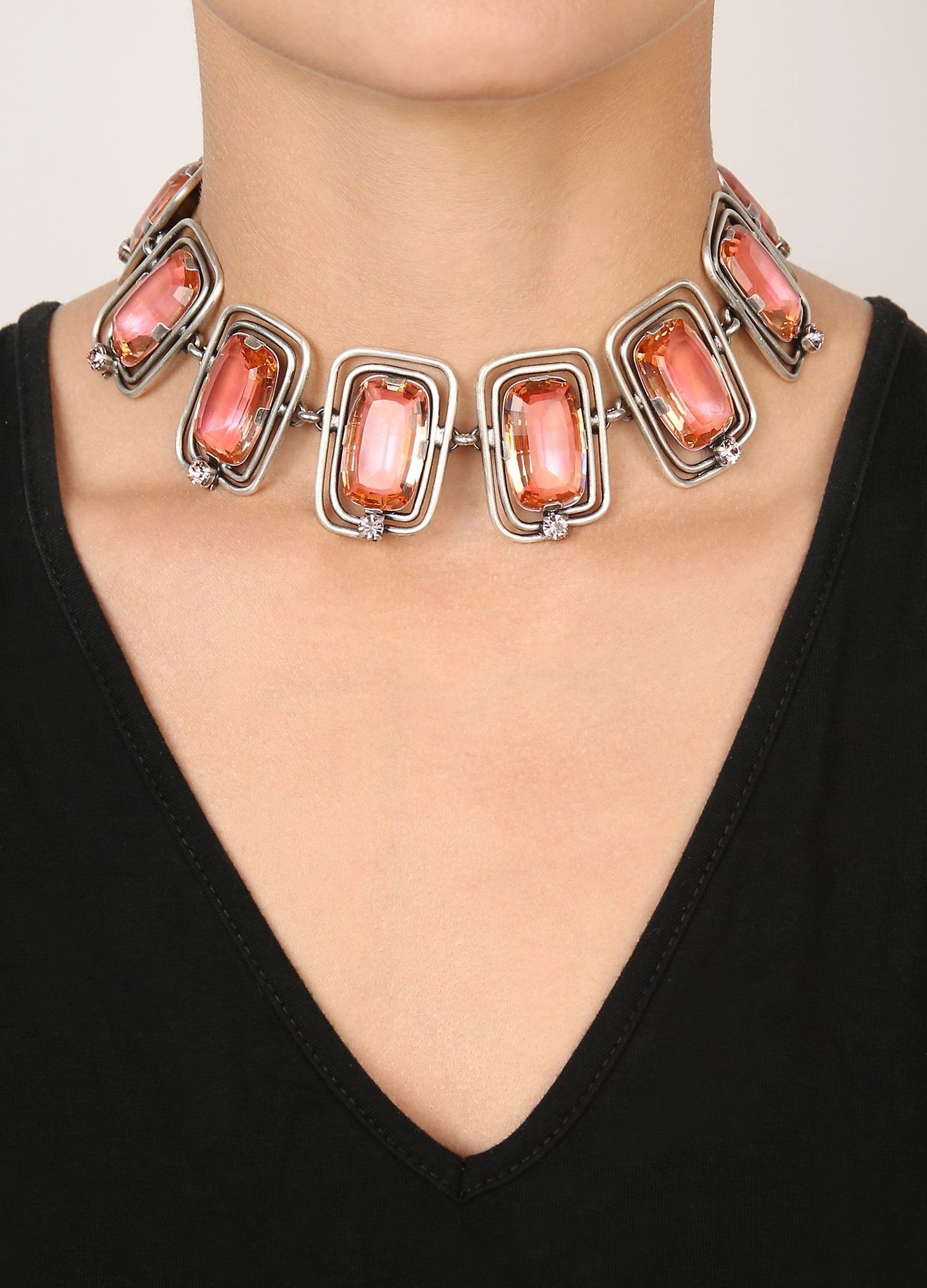Bild für Choker Collier To The Max Pink  Größe L