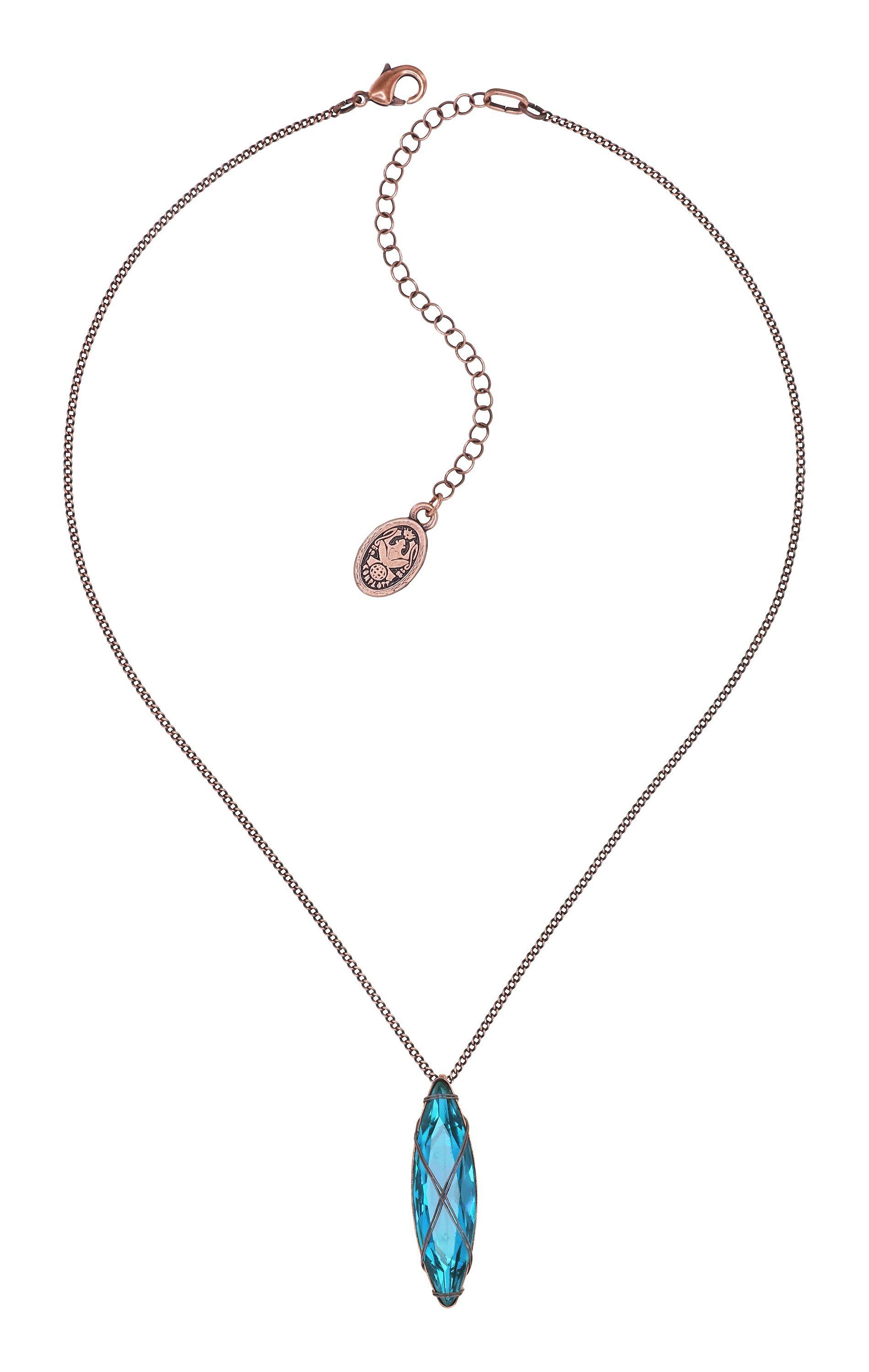 Bild für Halskette mit Anh&auml;nger Gem Chandelier Blau  