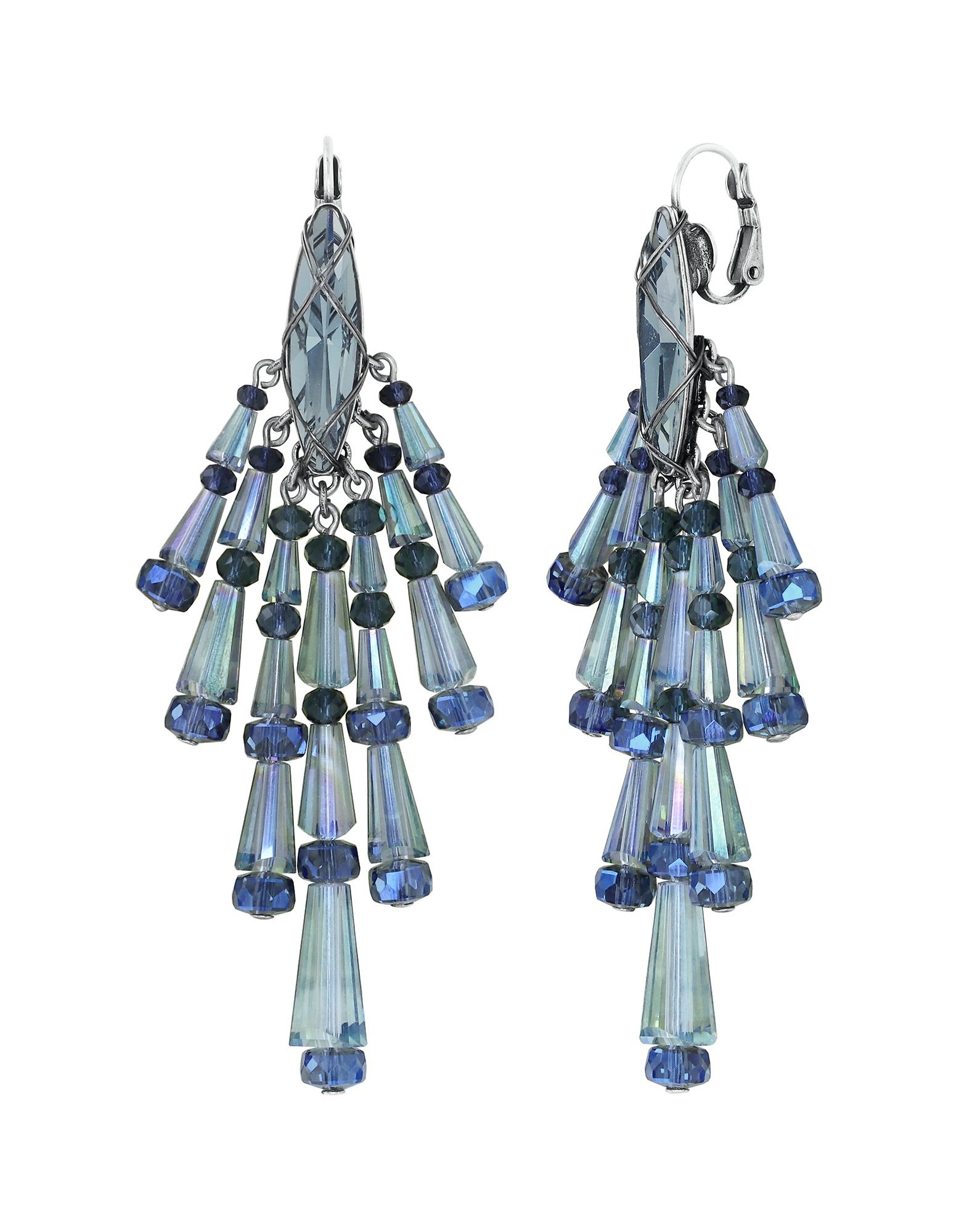 Bild für Ohrringe Brisur   Gem Chandelier Grau  