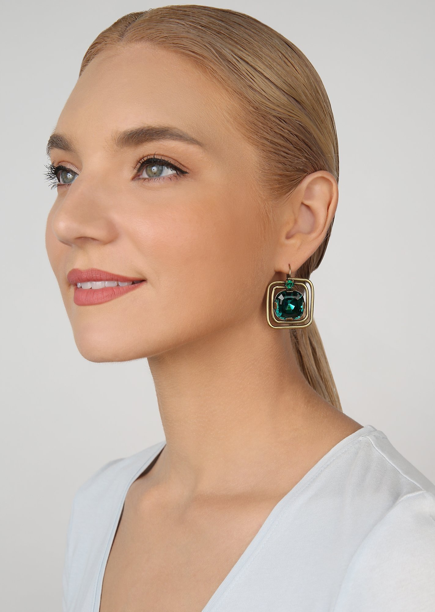 image pour Boucles d'oreilles Eurowire To The Max Vert  size M