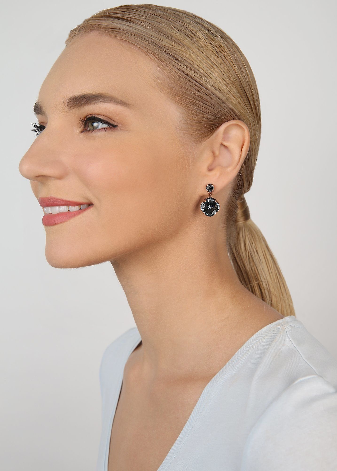 image pour Clou d'oreille pendant To The Max Gris  size S