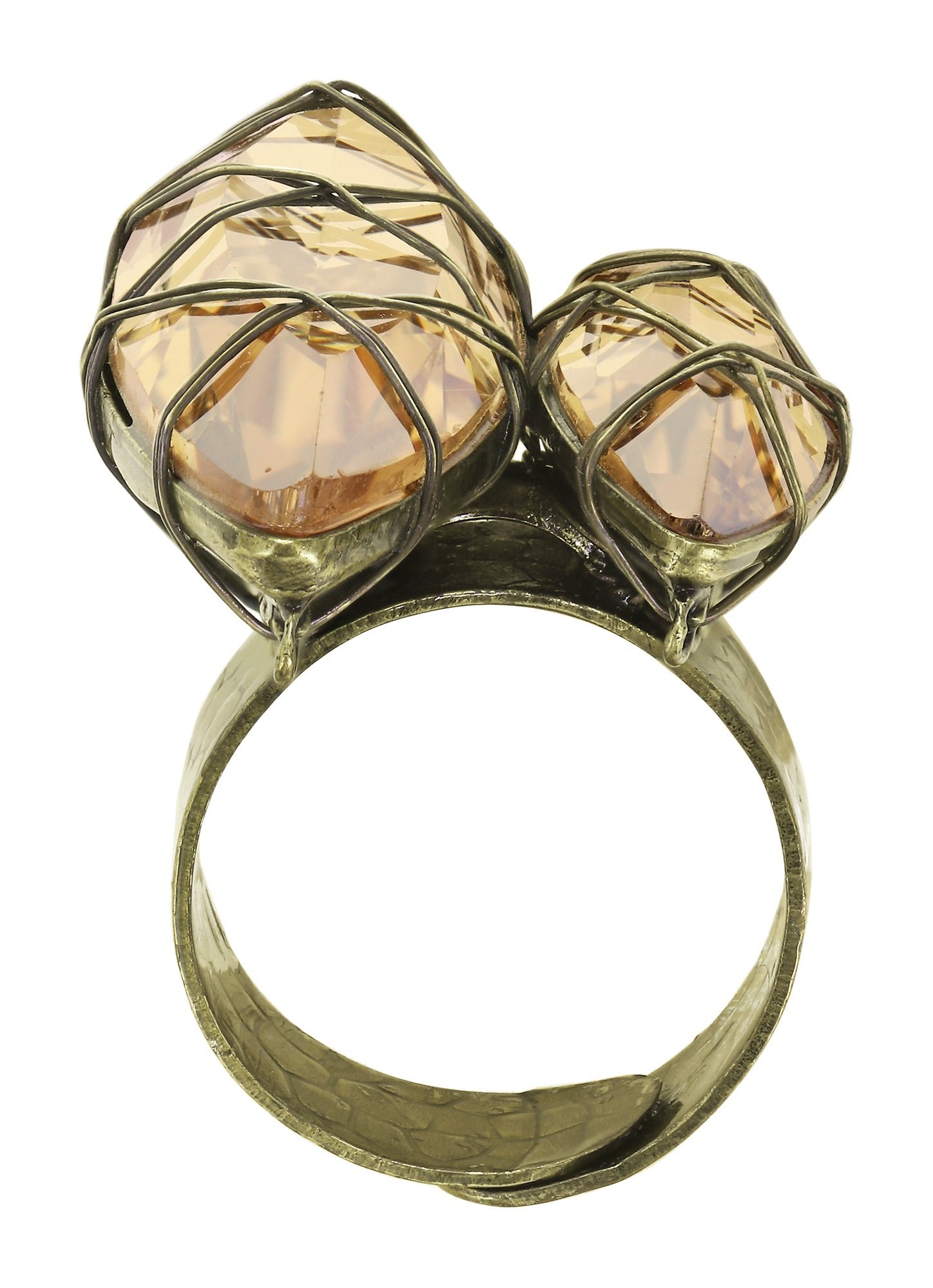 image for Ring Gem Chandelier Beige / Yellow  