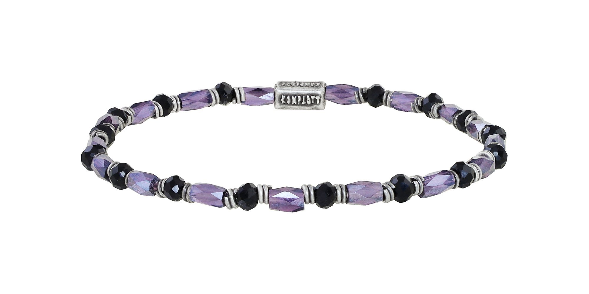 Kép Bracelet elastic Petit Glamour d´Afrique Black  