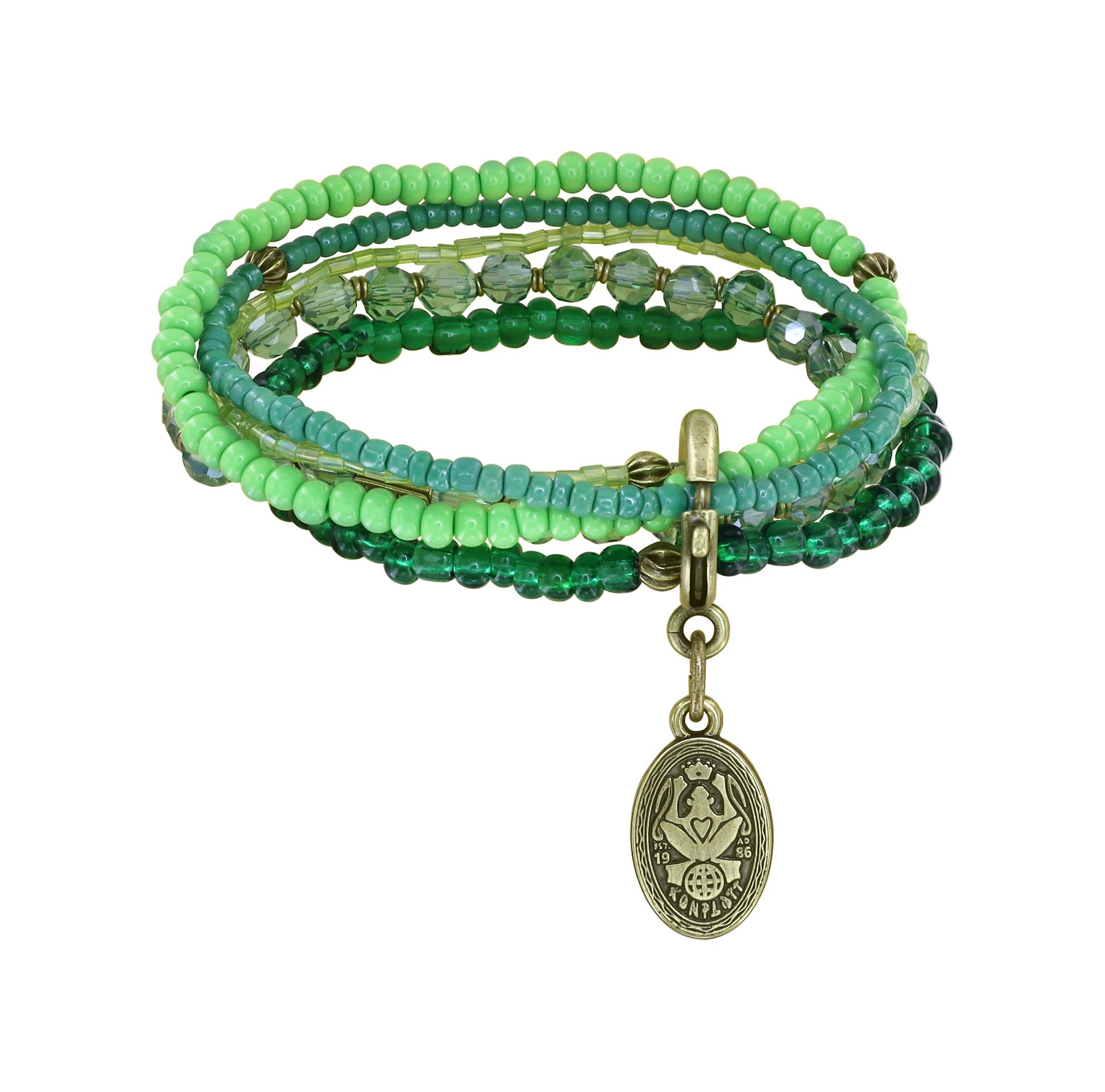 image for Bracelet Elastic Petit Glamour d´Afrique Green  