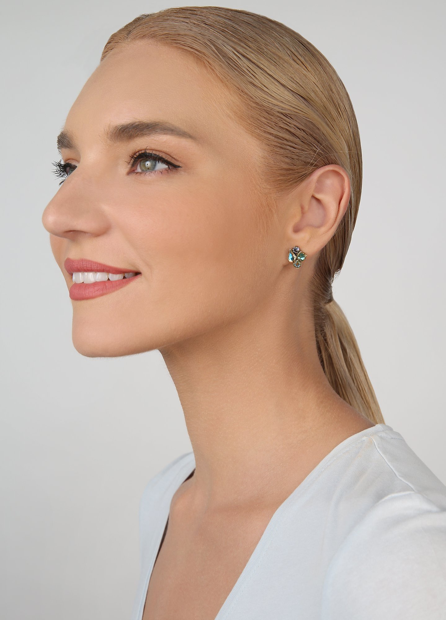 image pour Clou d'oreille Ballroom Vert  