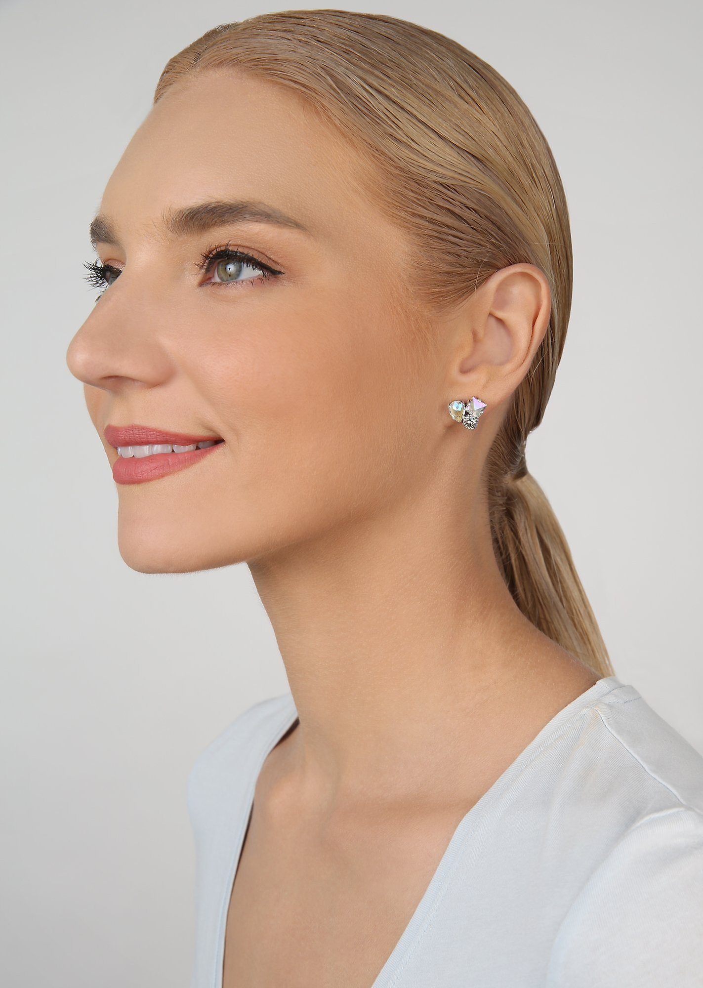 image pour Clou d'oreille Ballroom Blanc  