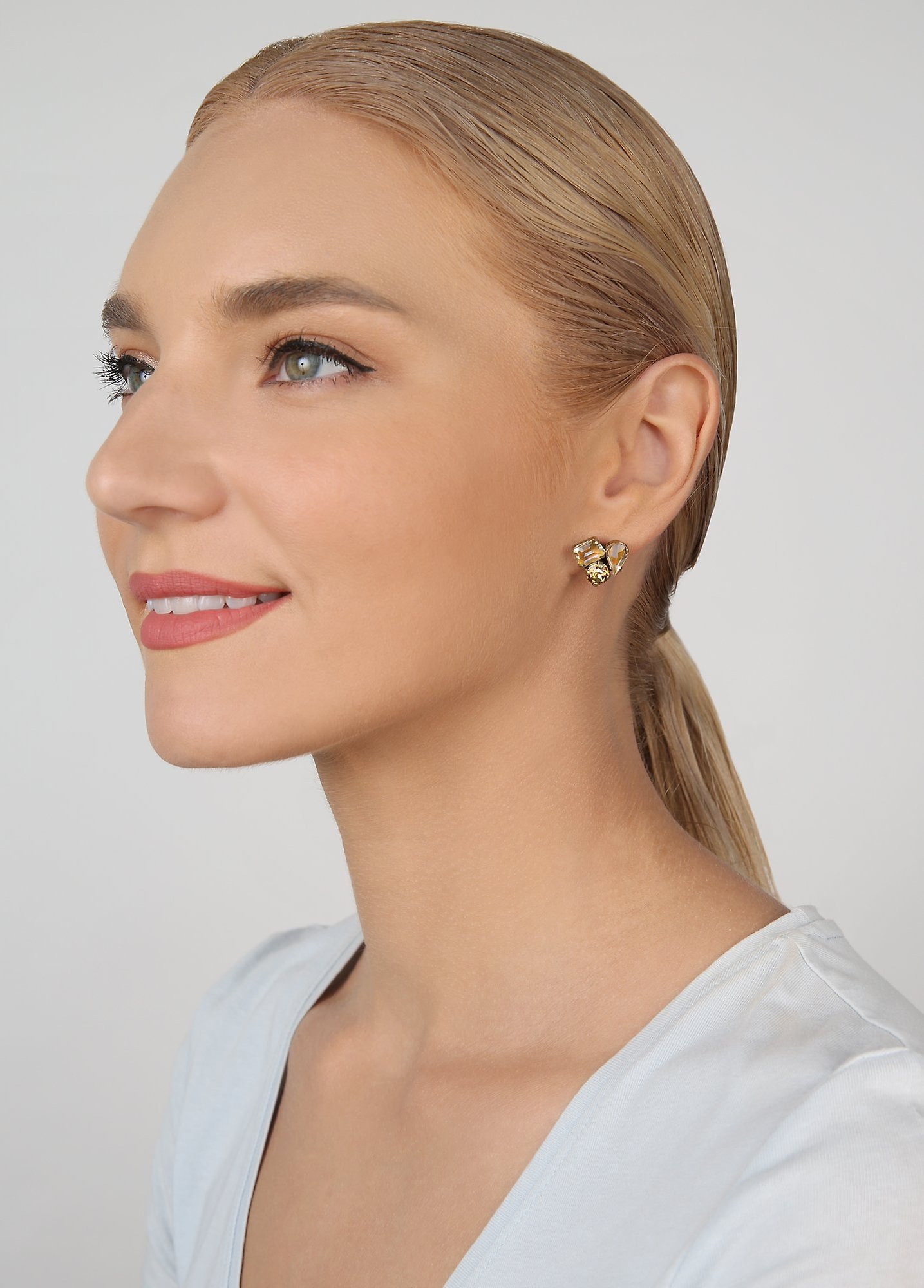 image pour Clou d'oreille Ballroom Jaune  