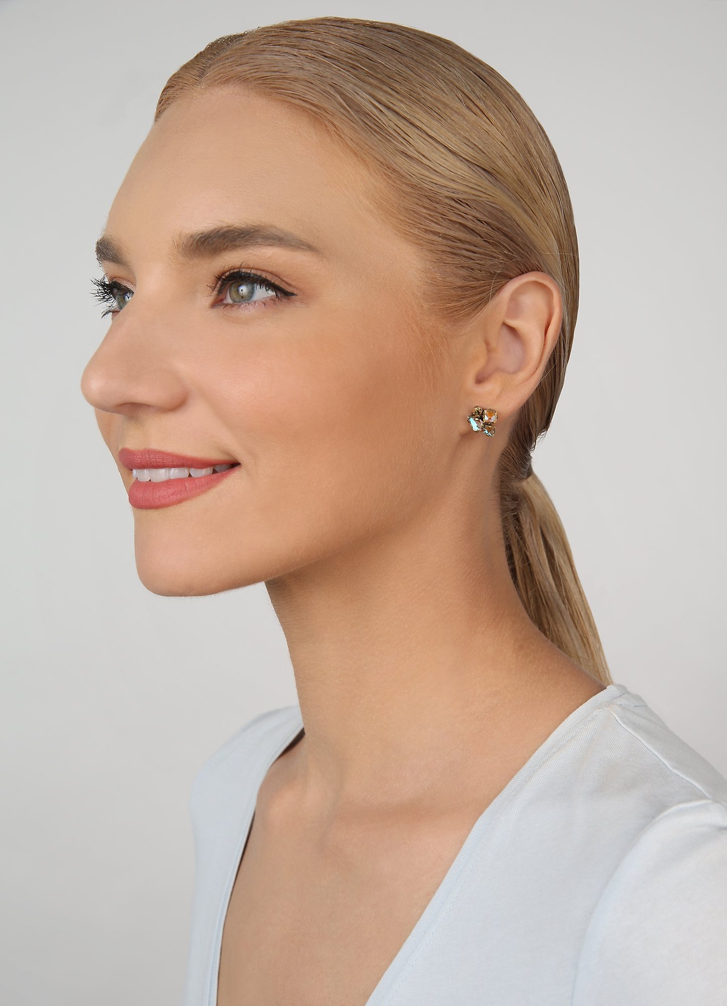 image pour Clou d'oreille Ballroom Jaune  